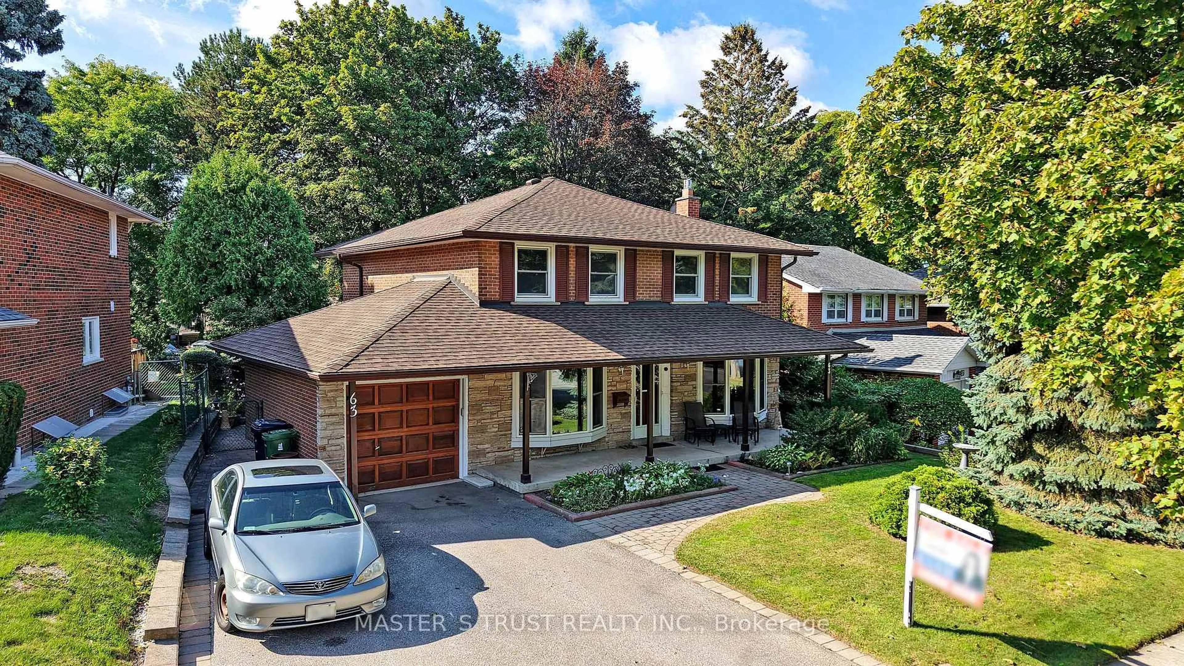 Home with brick exterior material, street for 63 McNicoll Ave, Toronto Ontario M2H 2B1