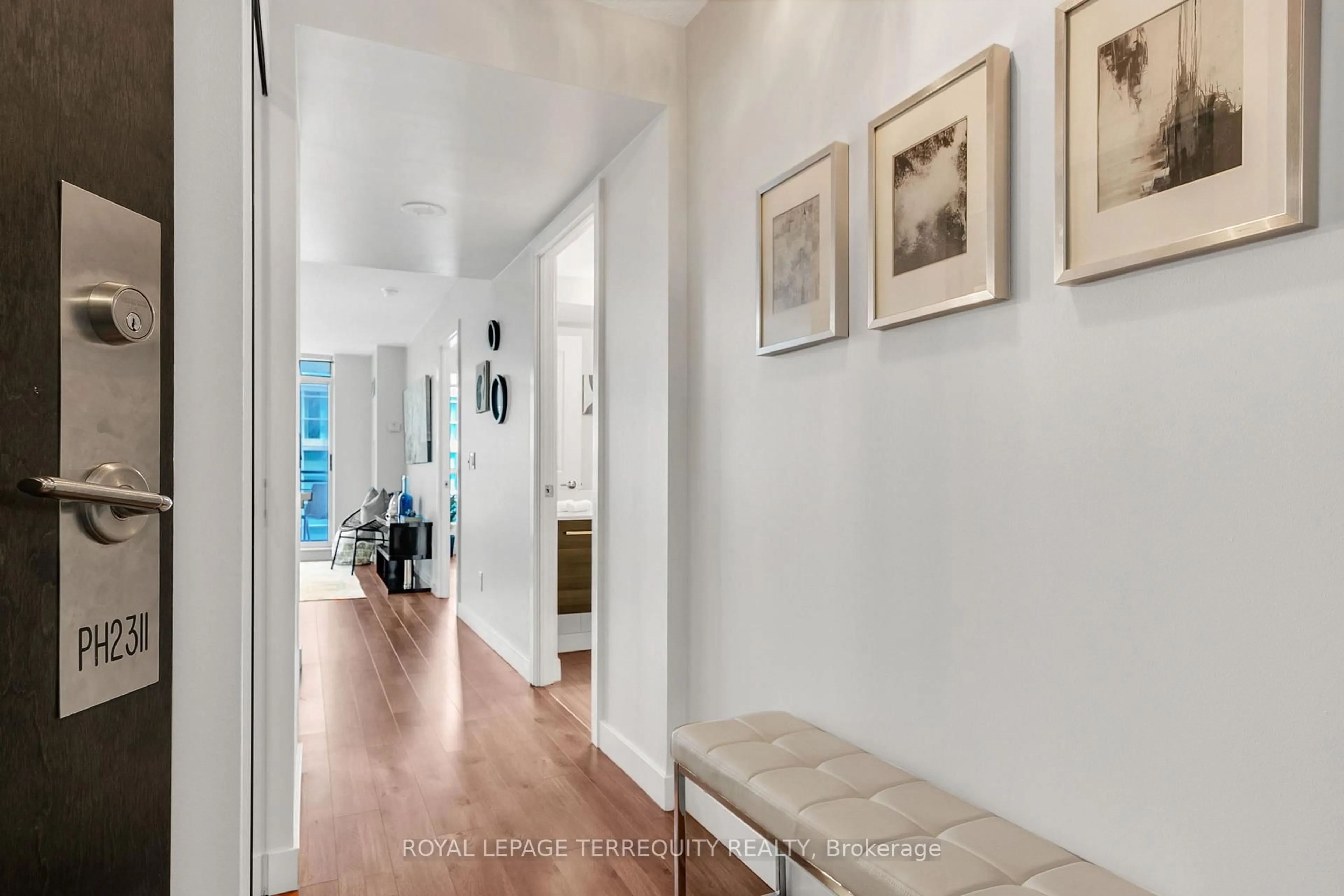 Indoor entryway for 50 Lynn Williams St #PH2311, Toronto Ontario M6K 3R9