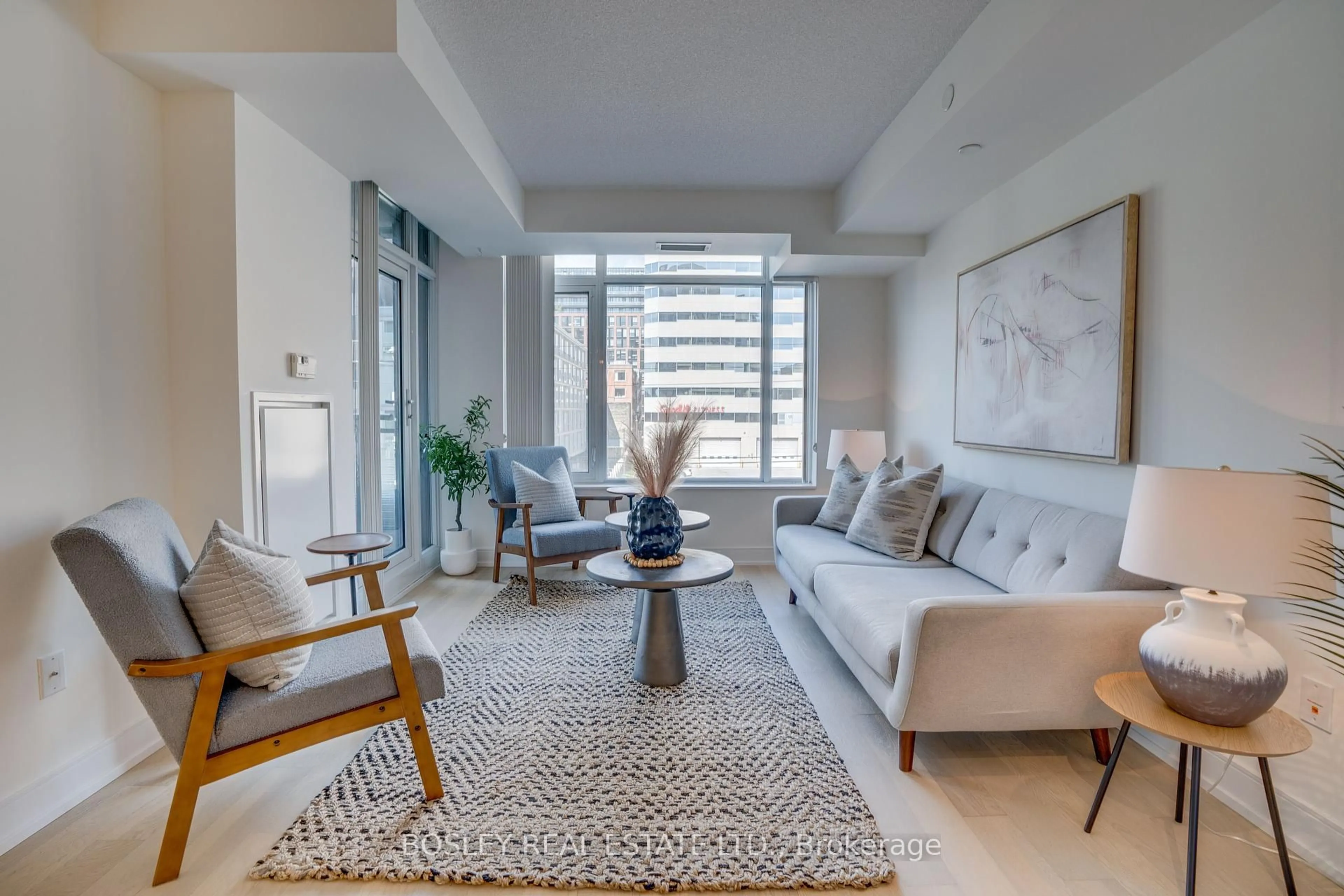 Living room with furniture, unknown for 525 Adelaide St #311, Toronto Ontario M5V 0N7