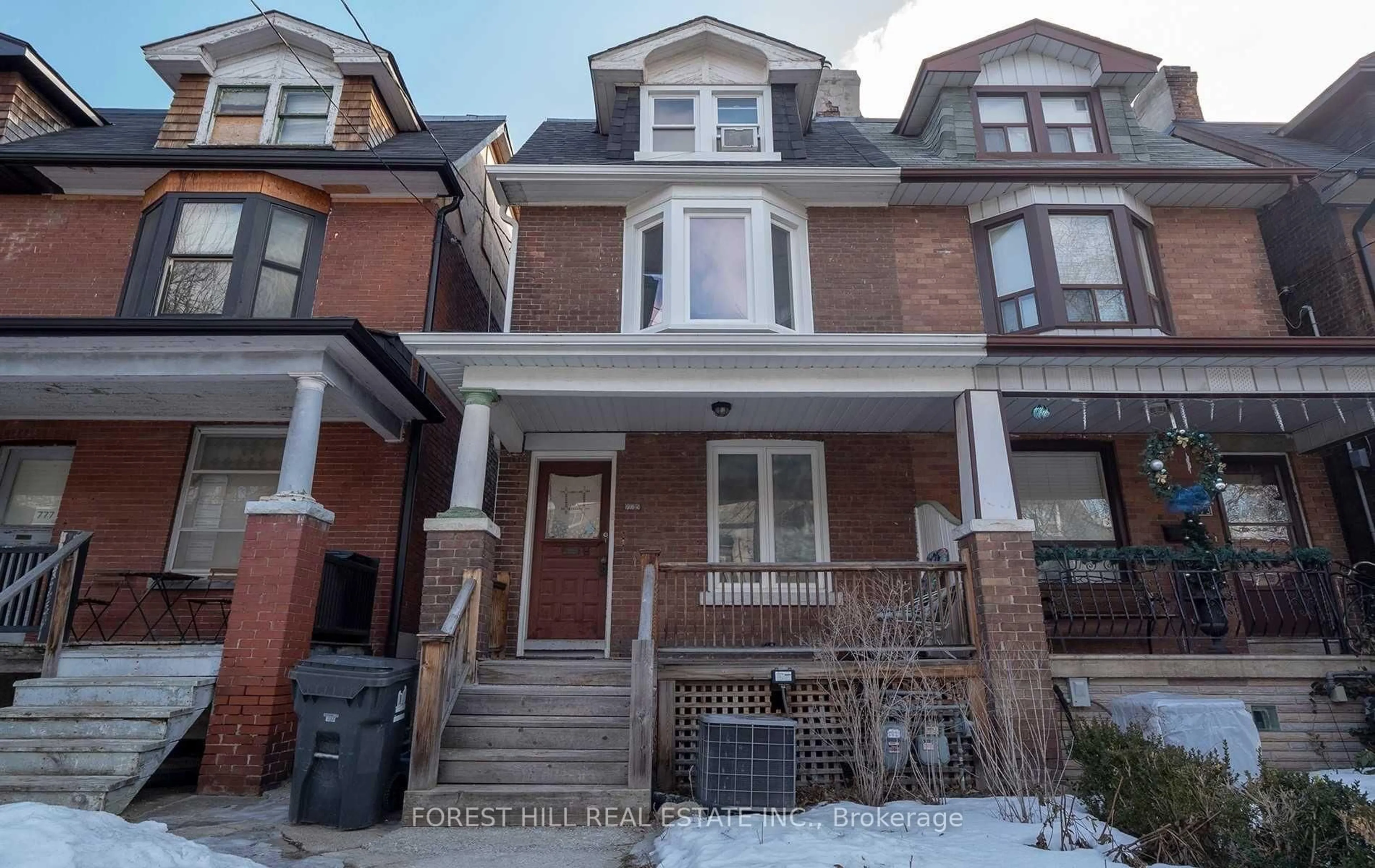 Home with brick exterior material, street for 775 Markham St, Toronto Ontario M6G 2M4