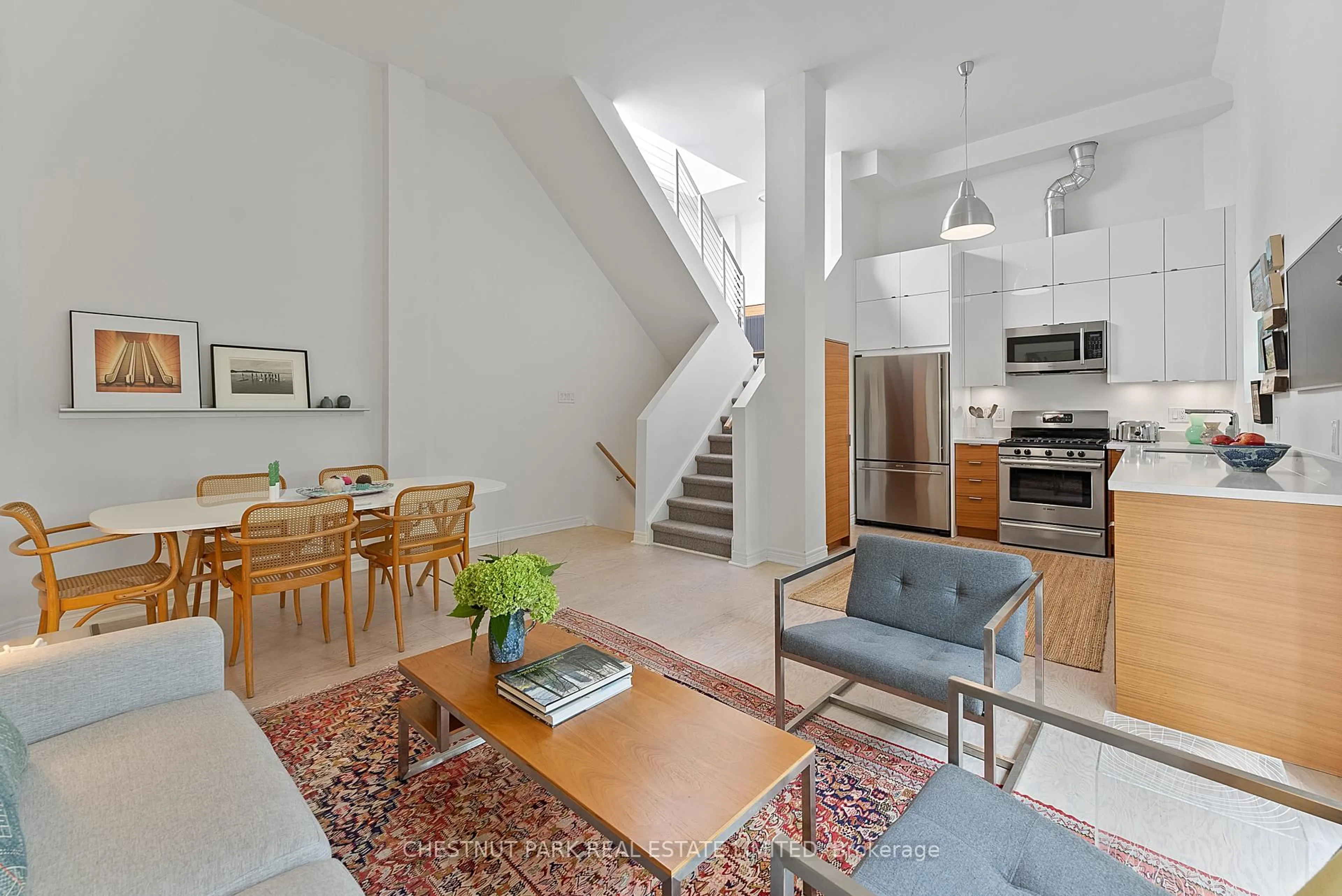 Living room with furniture, unknown for 62 Claremont St #8, Toronto Ontario M6J 2M5