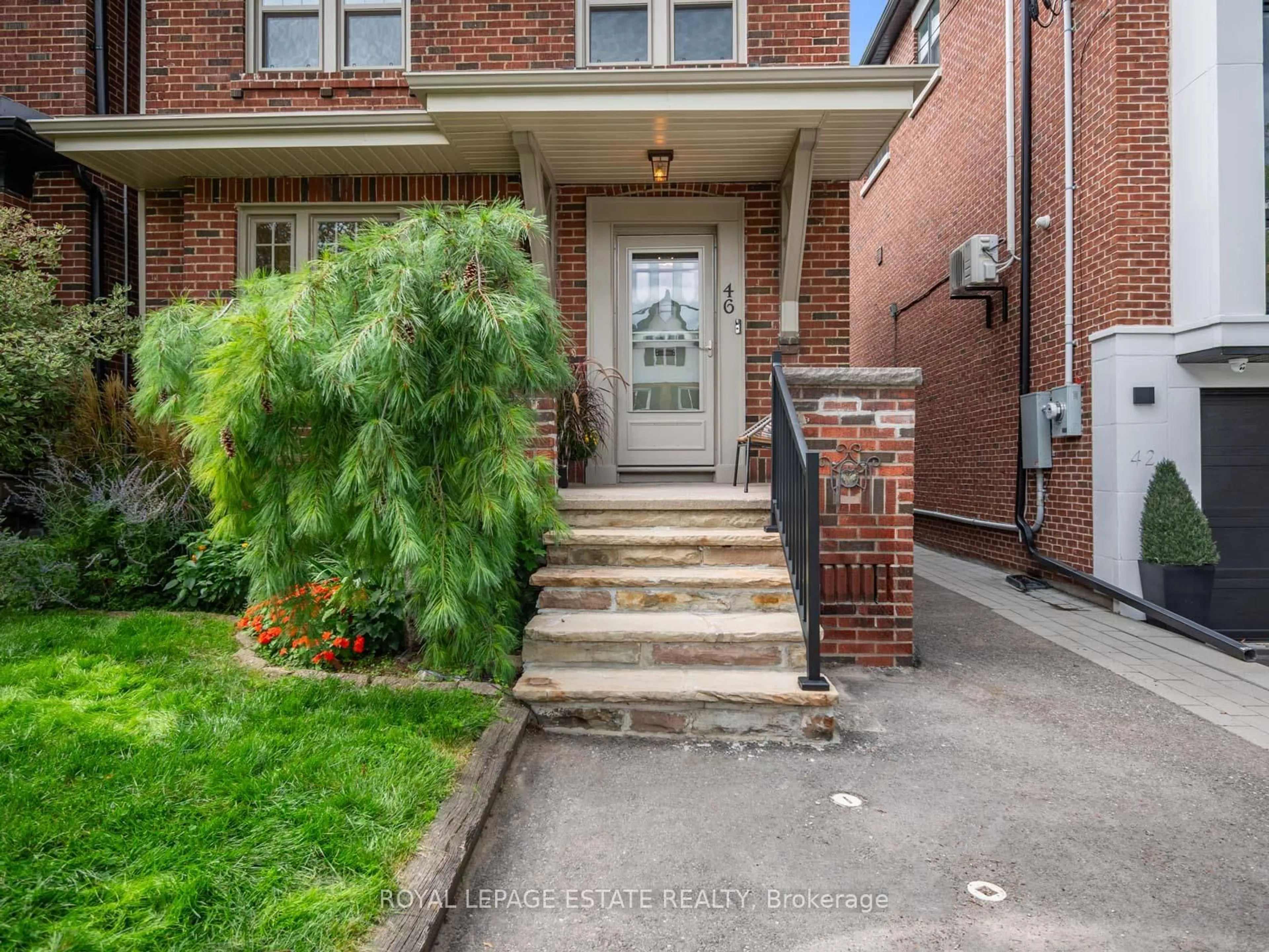 Home with brick exterior material, street for 46 St Germain Ave, Toronto Ontario M5M 1V8