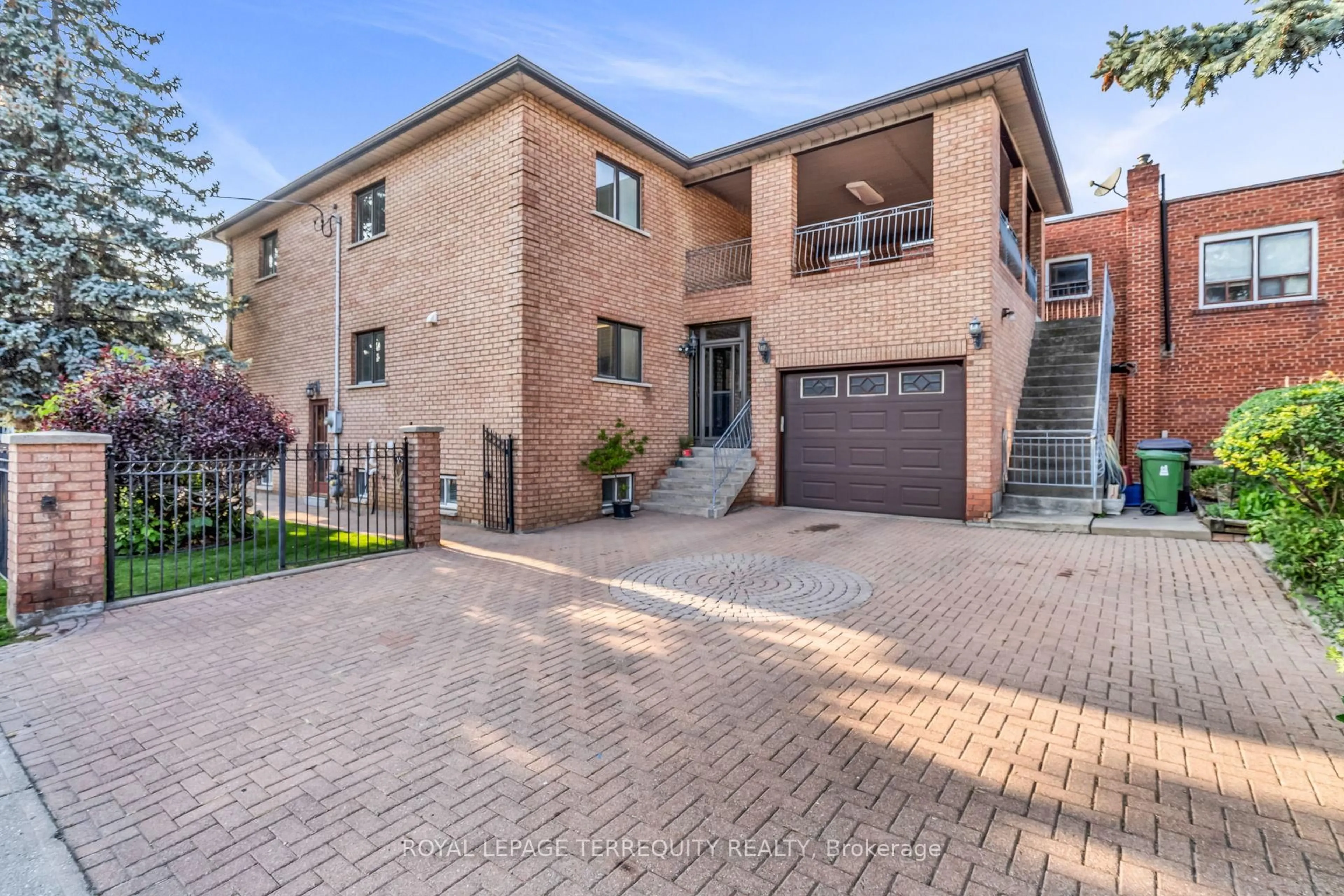 Home with brick exterior material, street for 531 Lauder Ave, Toronto Ontario M6E 3J5