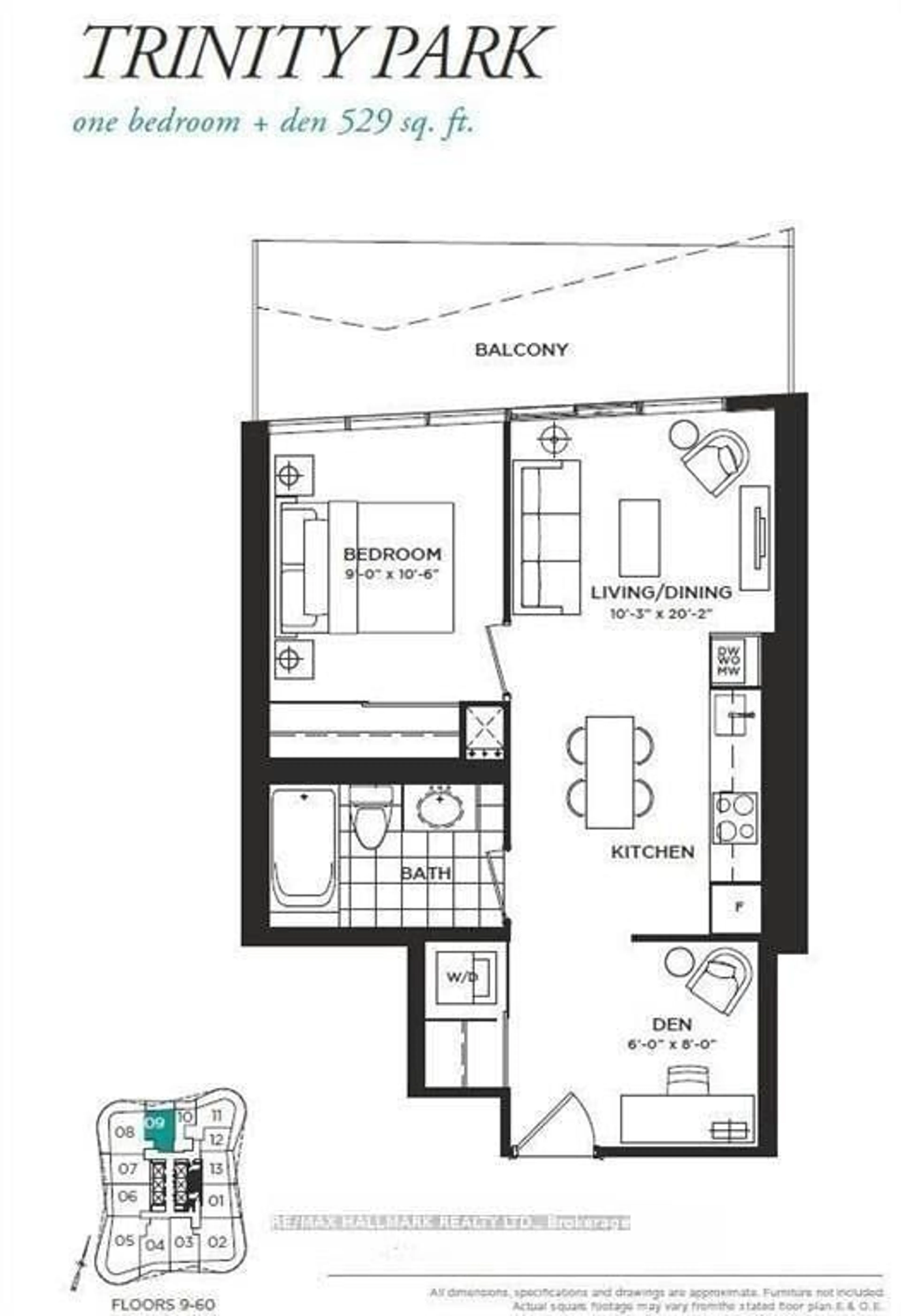 Floor plan for 11 Wellesley St #3909, Toronto Ontario M4Y 0G4