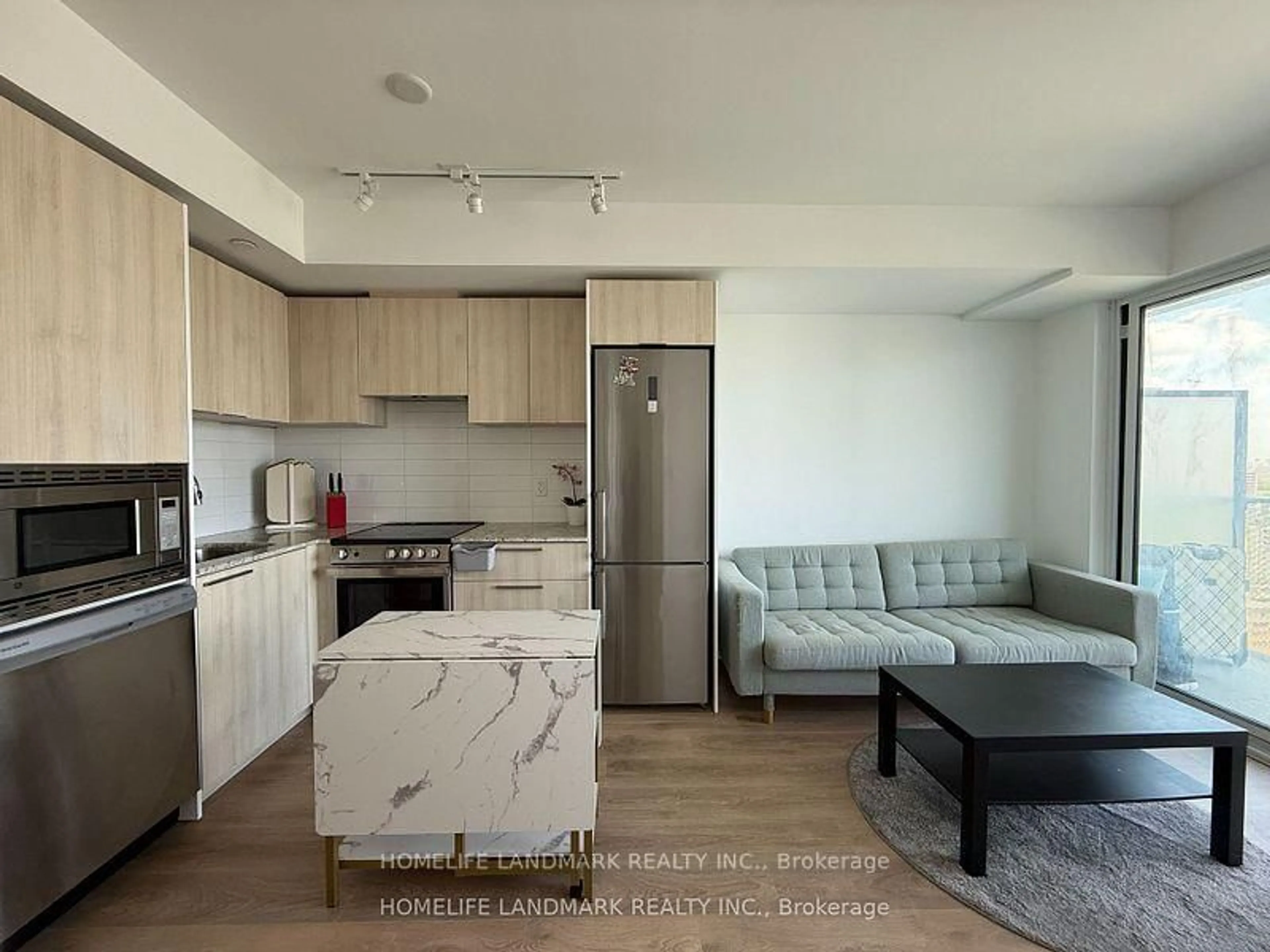 Open concept kitchen, unknown for 501 Yonge St #2208, Toronto Ontario M4Y 1Y4