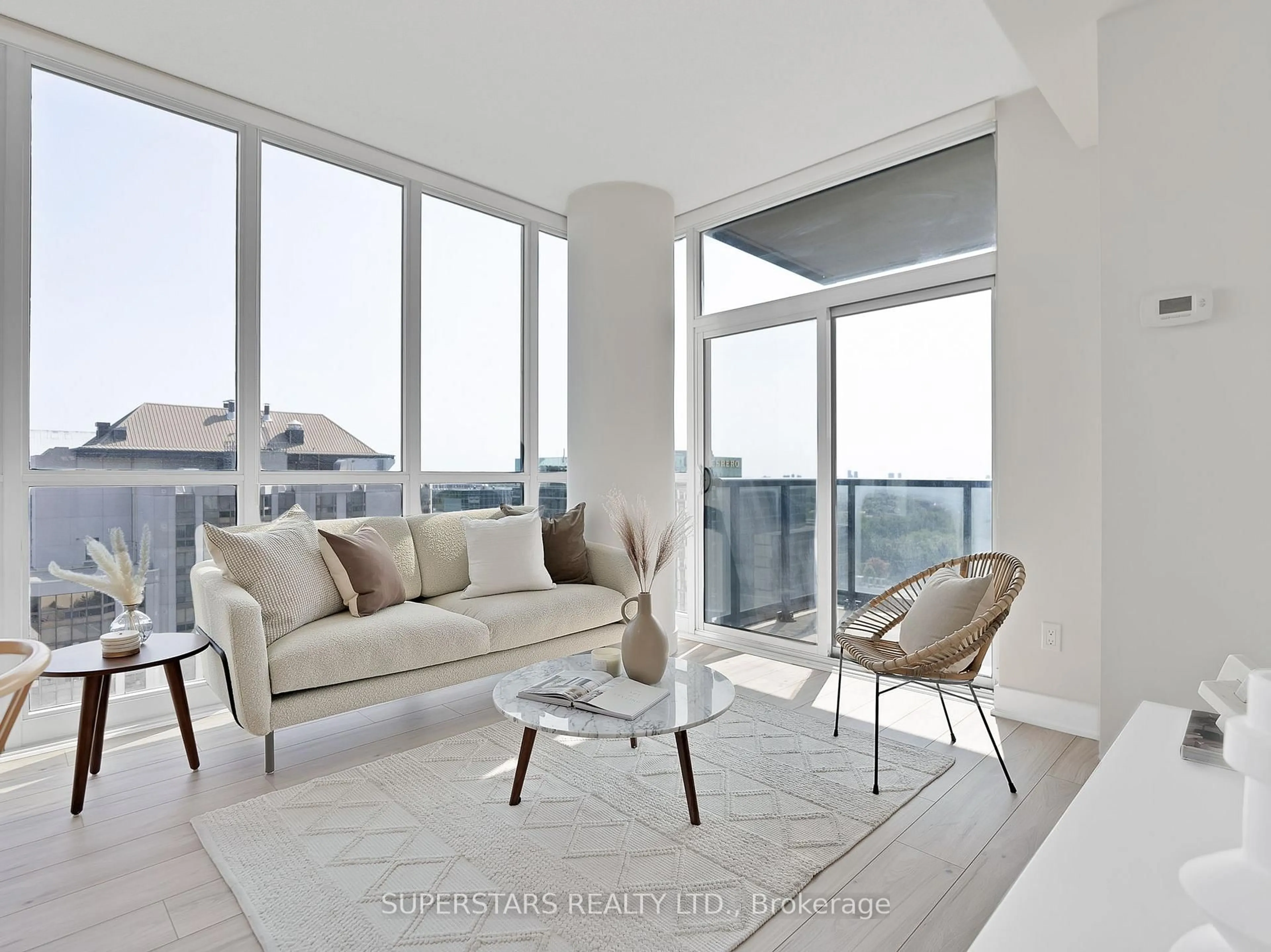 Living room with furniture, unknown for 88 Sheppard Ave #1802, Toronto Ontario M2N 0G9
