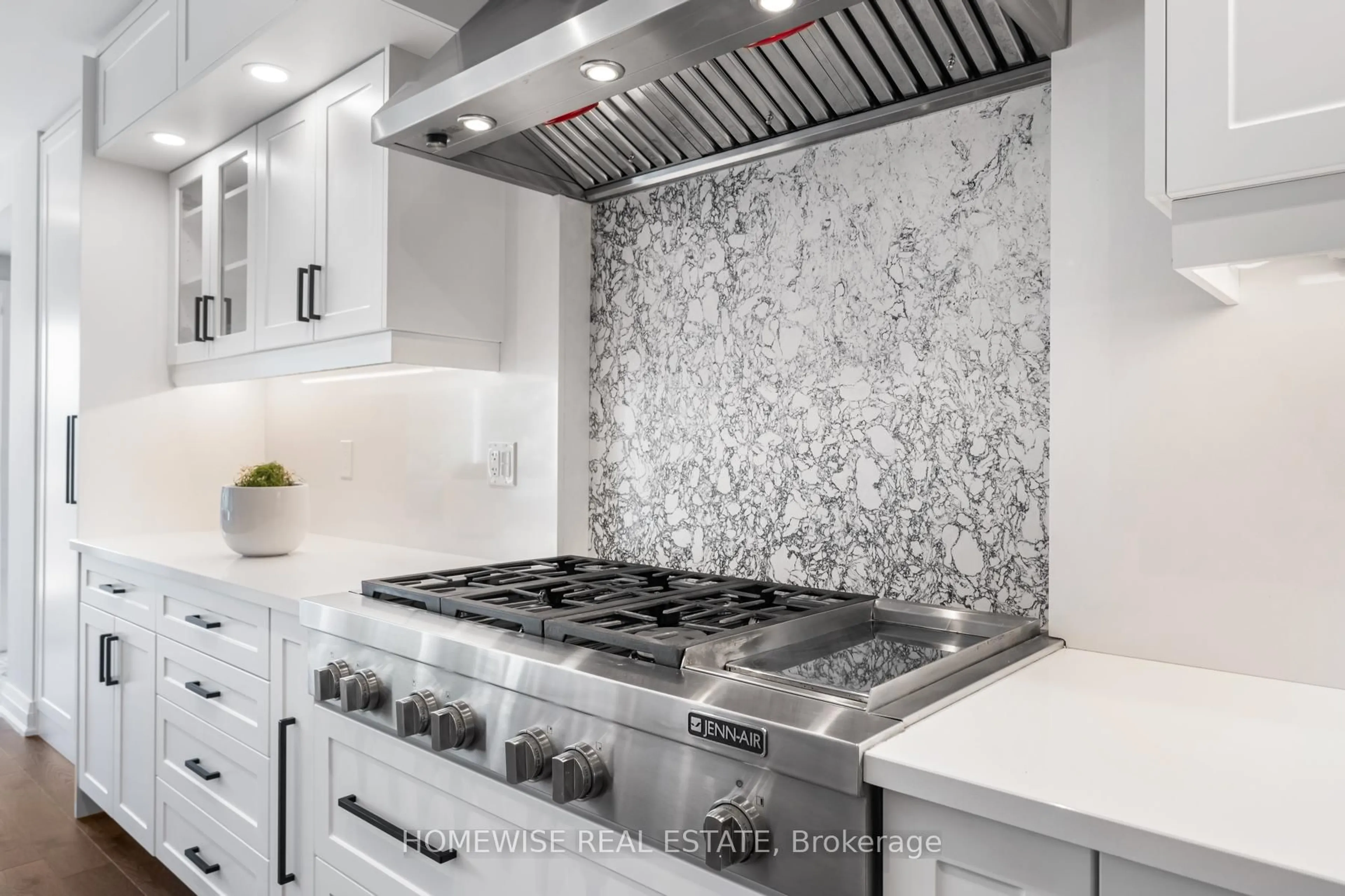 Contemporary kitchen, ceramic/tile floor for 17 Earnscliffe Rd, Toronto Ontario M6E 1J4