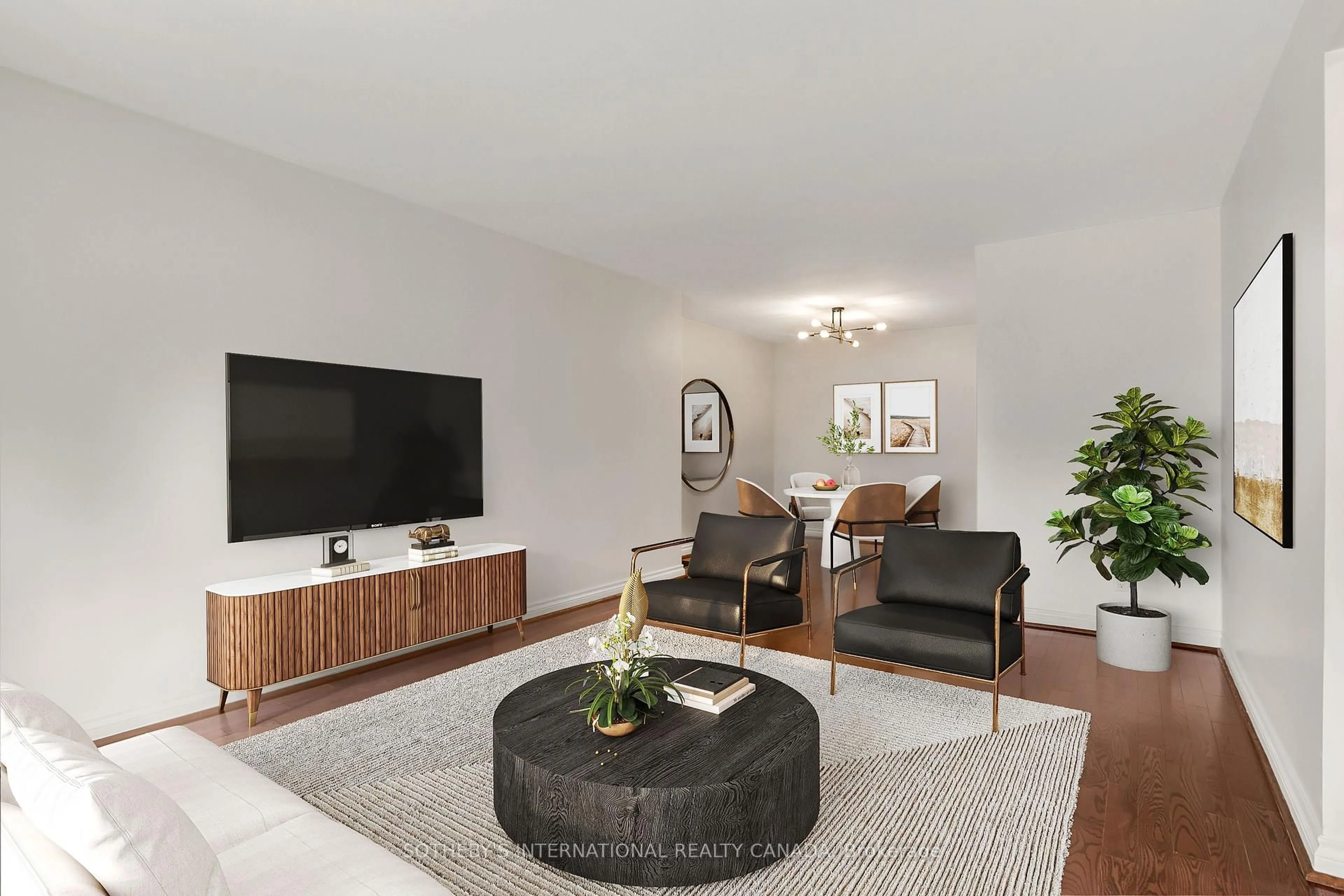 Living room with furniture, unknown for 118 Chelmsford Ave, Toronto Ontario M2R 2W4