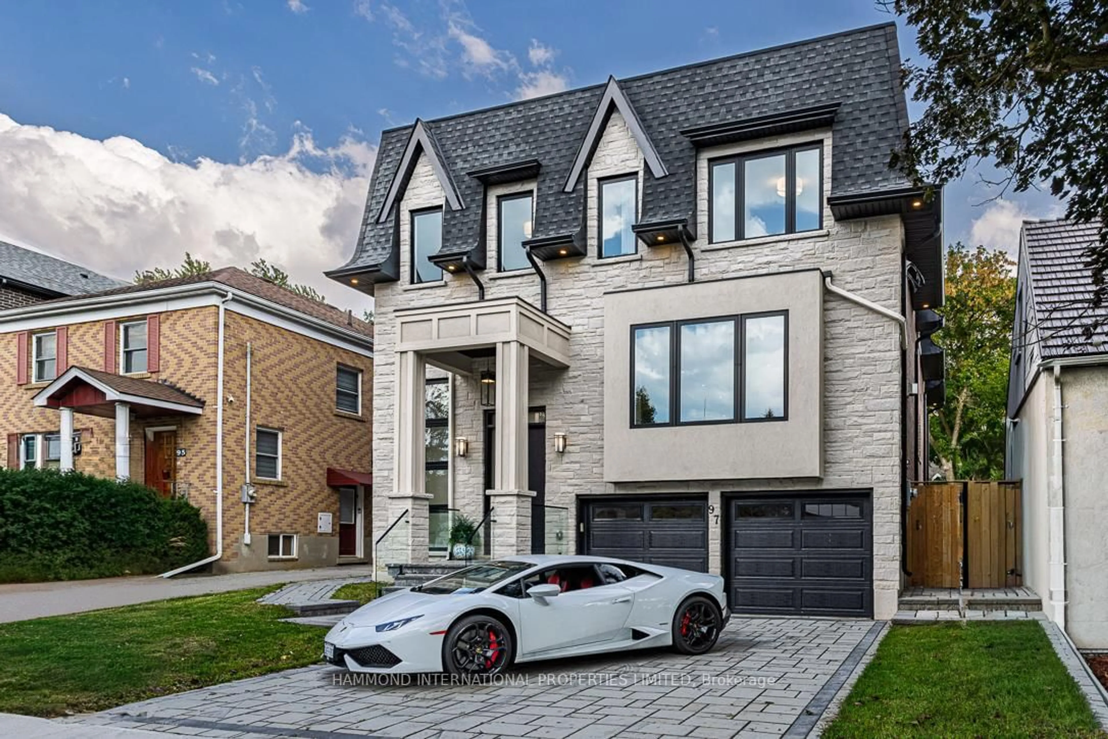 Home with brick exterior material, street for 97 Ranee Ave, Toronto Ontario M6A 1N1
