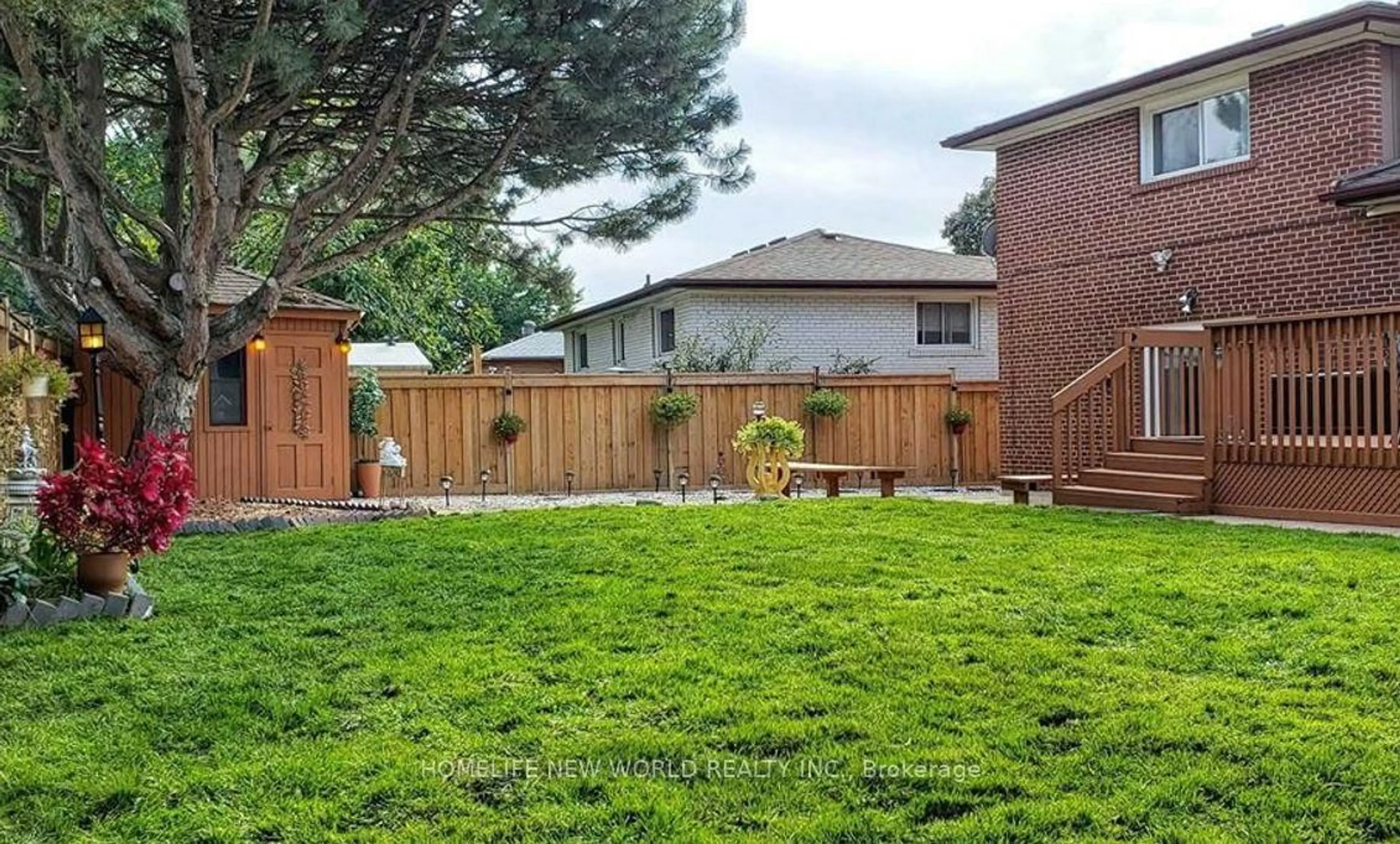 Patio, mountain view for 58 Marathon Cres, Toronto Ontario M2R 2L7