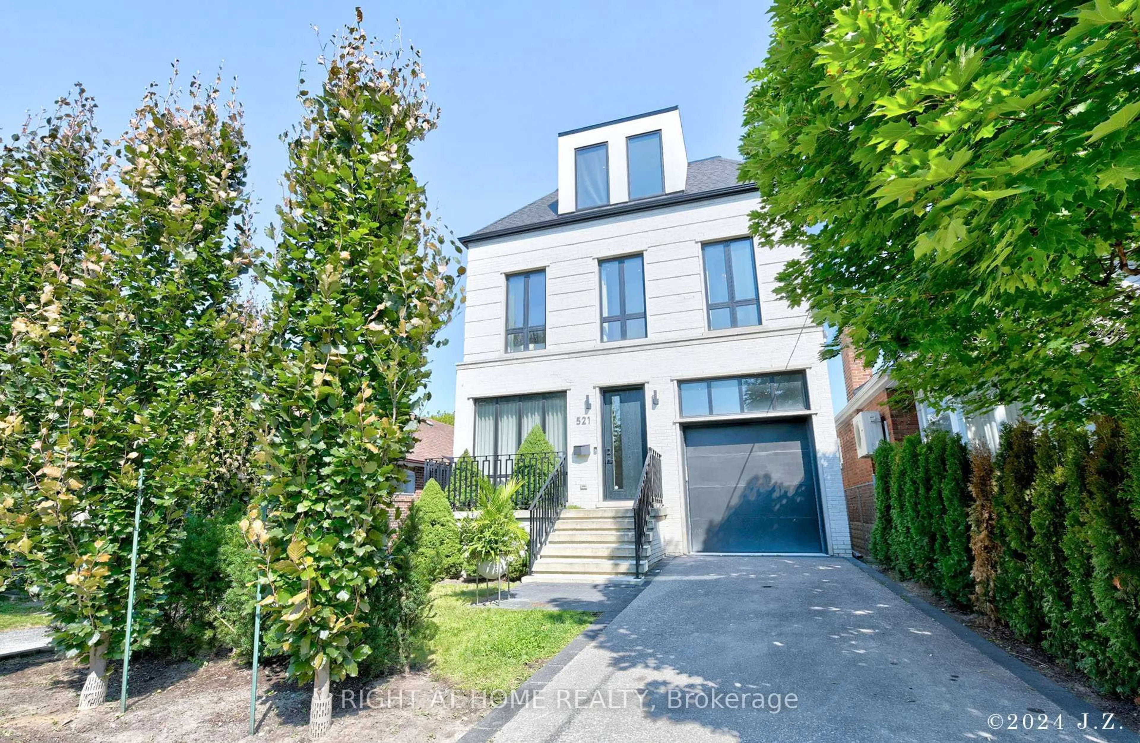 Home with brick exterior material, street for 521 Atlas Ave, Toronto Ontario M6C 3R4