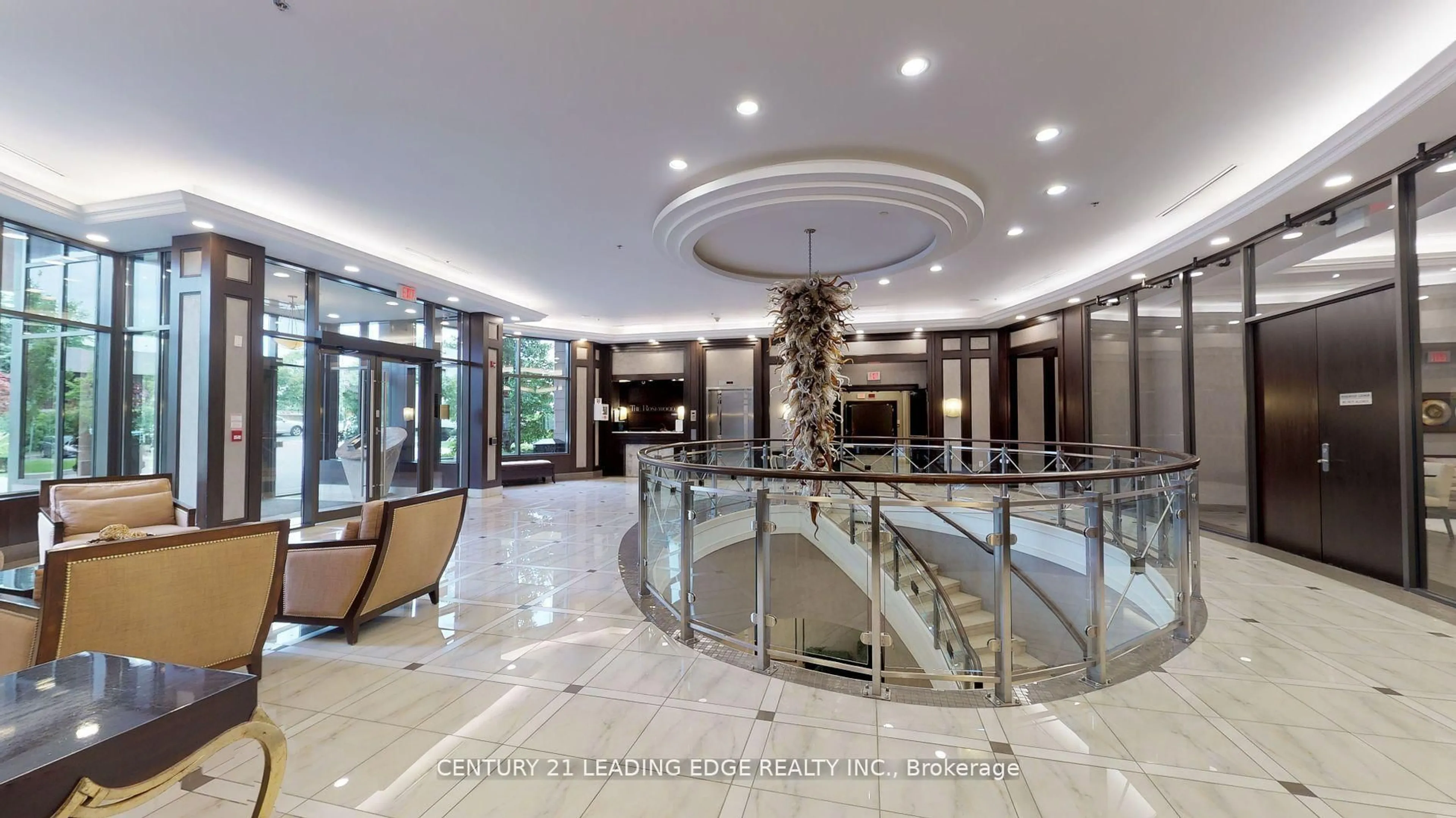 Indoor foyer for 135 Wynford Dr #PH303, Toronto Ontario M3C 0J4