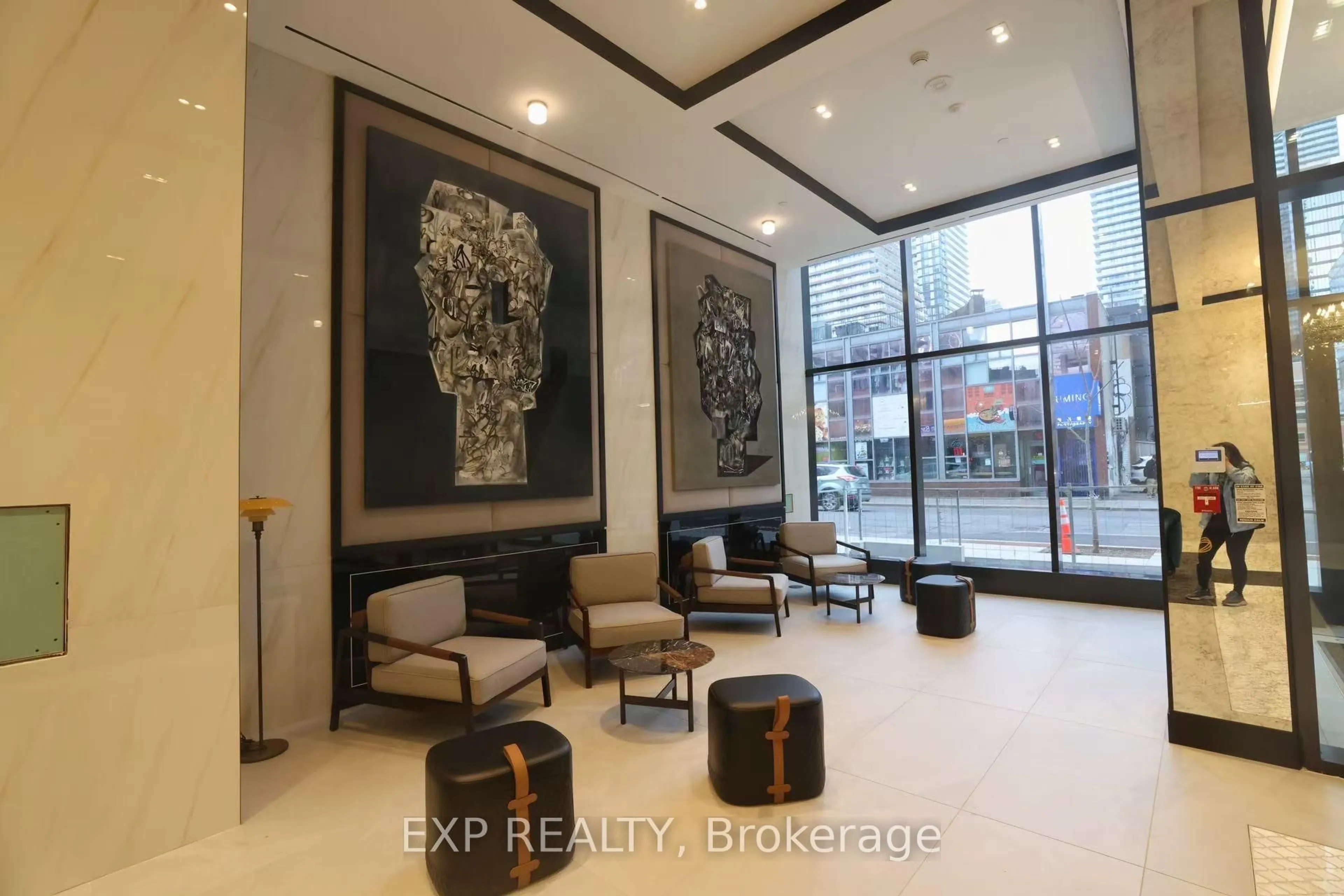 Lobby for 8 Wellesley St #2615, Toronto Ontario M4Y 1E7
