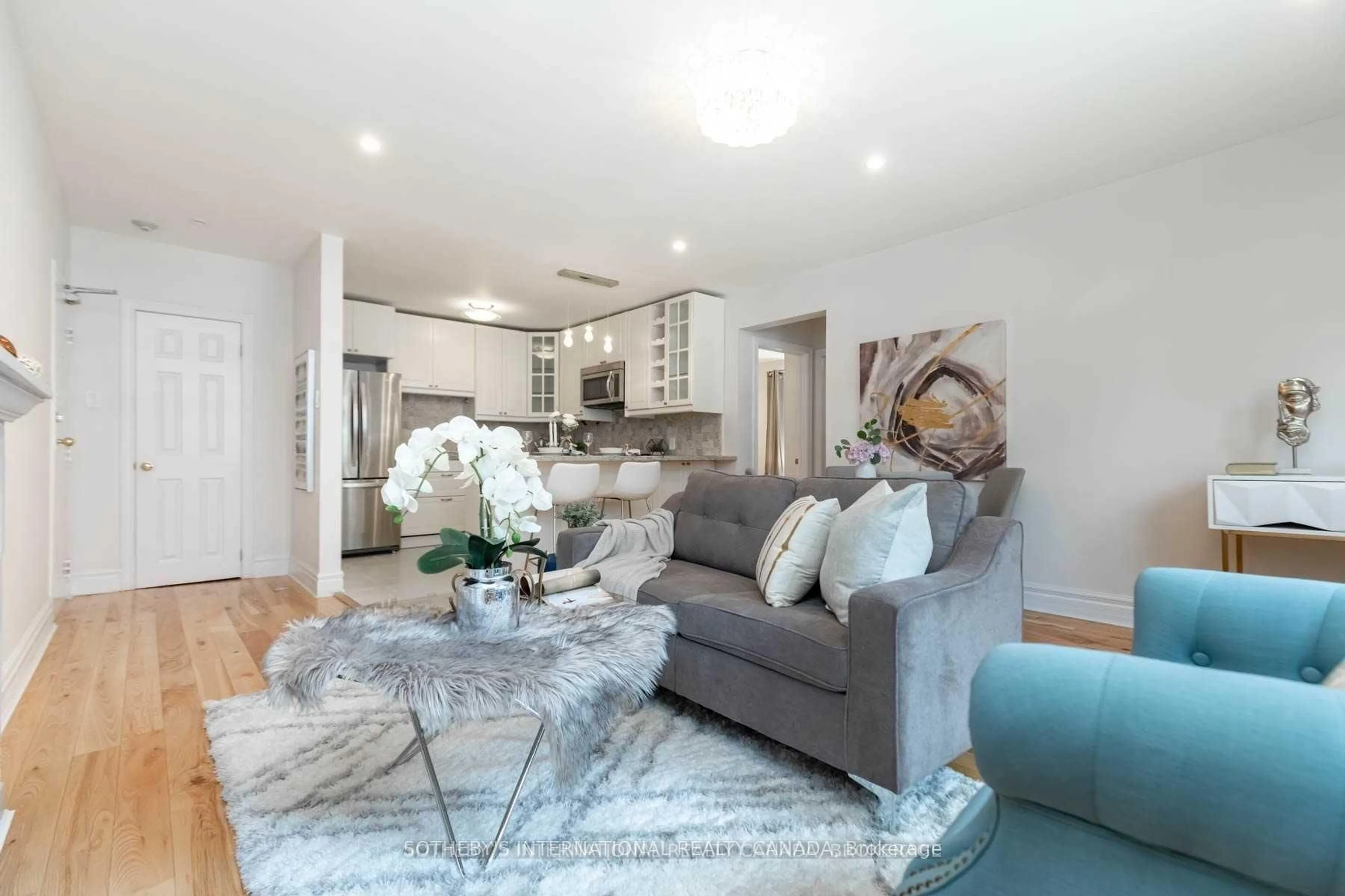Living room with furniture, unknown for 35 Raglan Ave #108, Toronto Ontario M6C 2K7