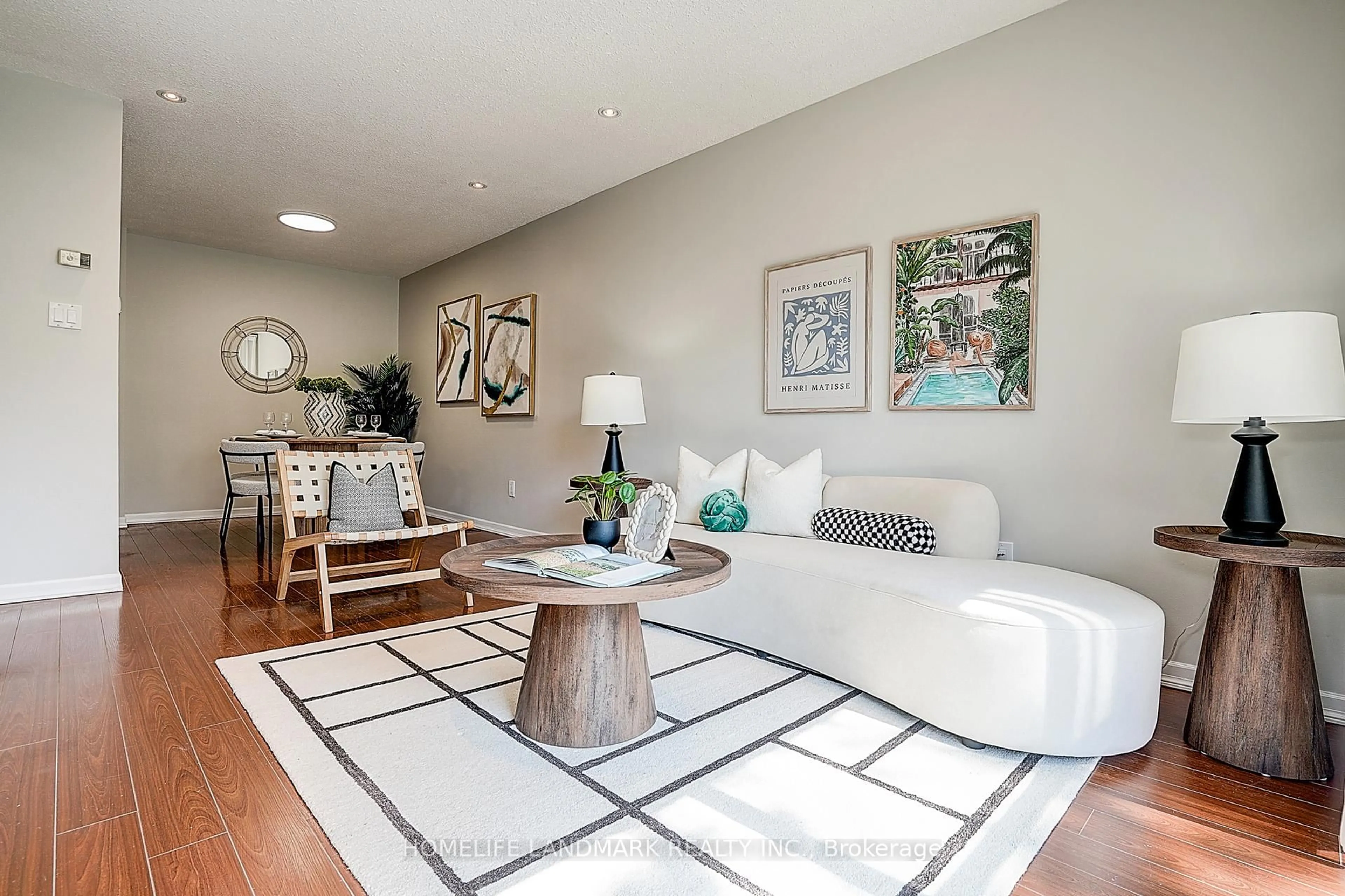 Living room with furniture, unknown for 25 Bracken Fernway, Toronto Ontario M2J 4L5