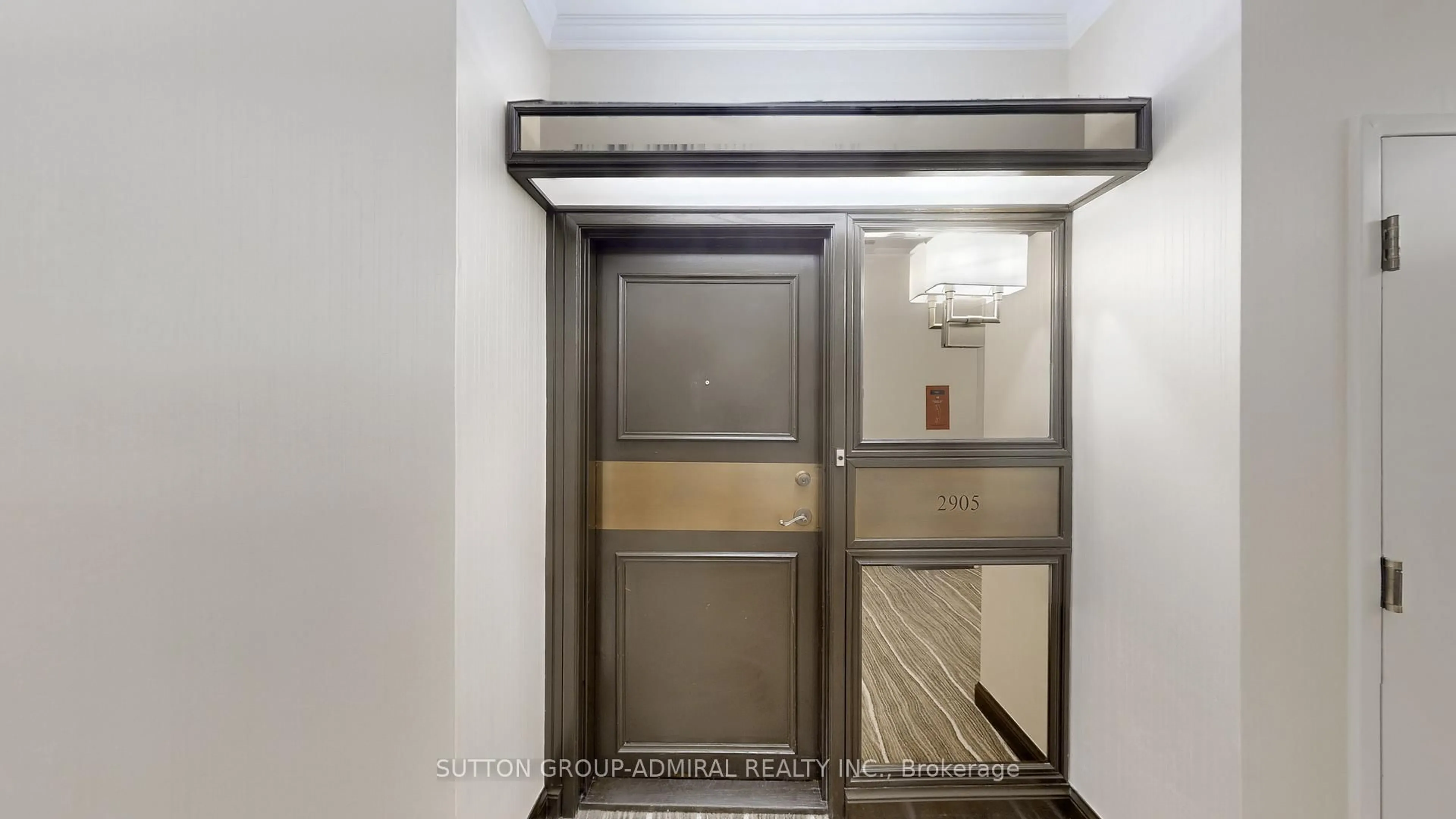 Indoor foyer for 65 Skymark Dr #2905, Toronto Ontario M2H 3N9