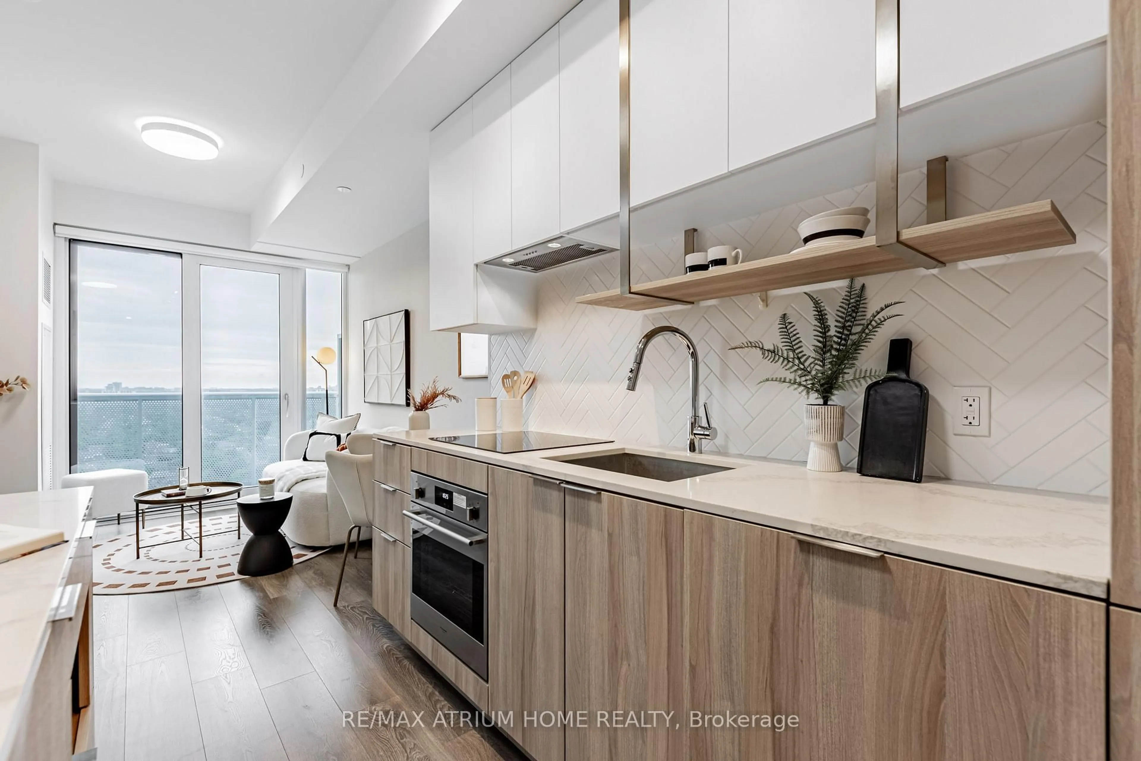 Open concept kitchen, unknown for 15 Holmes Ave #2509, Toronto Ontario M2N 0L4