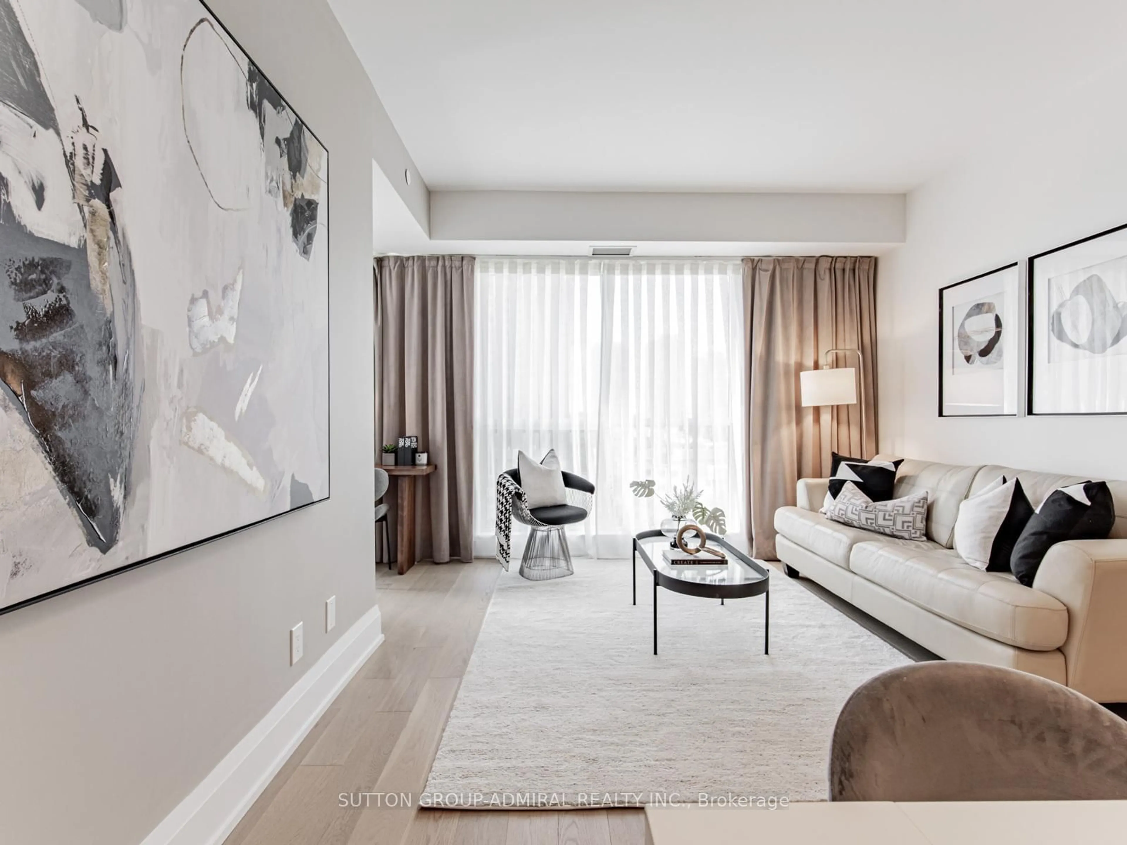 Living room with furniture, unknown for 120 Harrison Garden Blvd #733, Toronto Ontario M2N 0H1