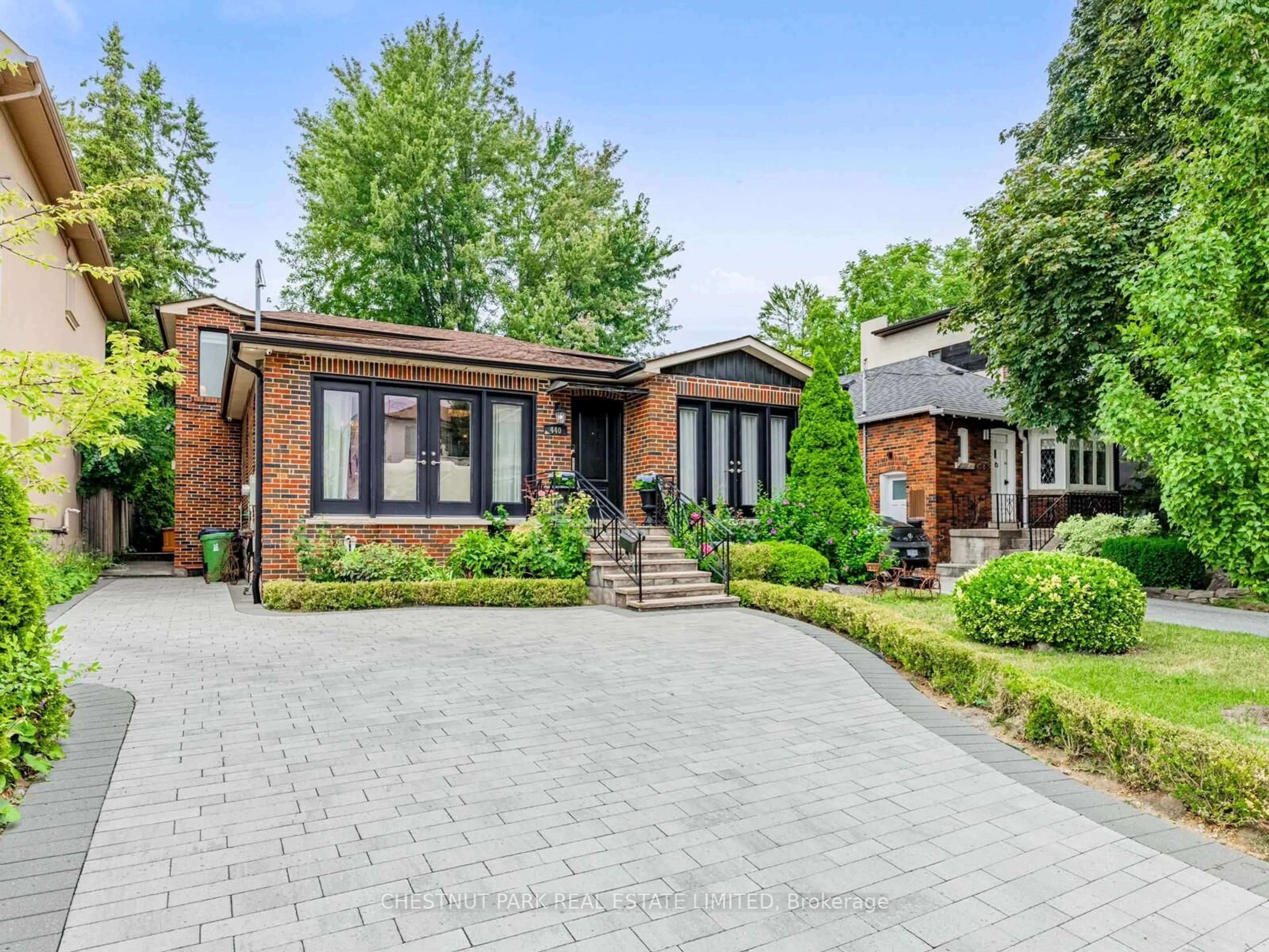 Home with brick exterior material, street for 440 Glengarry Ave, Toronto Ontario M5M 1E9