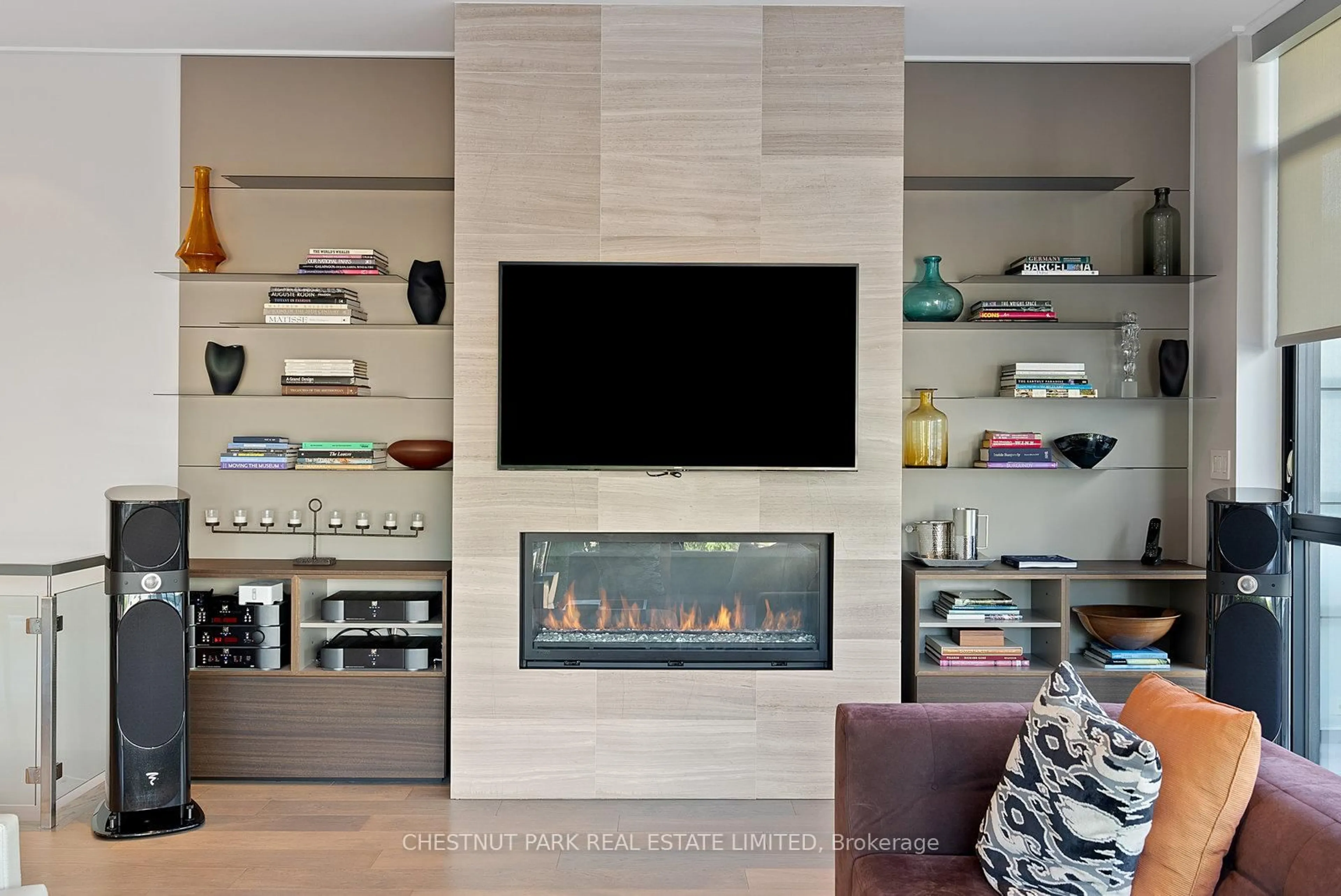 Home theater for 36 Hazelton Ave #3G, Toronto Ontario M5R 2E2