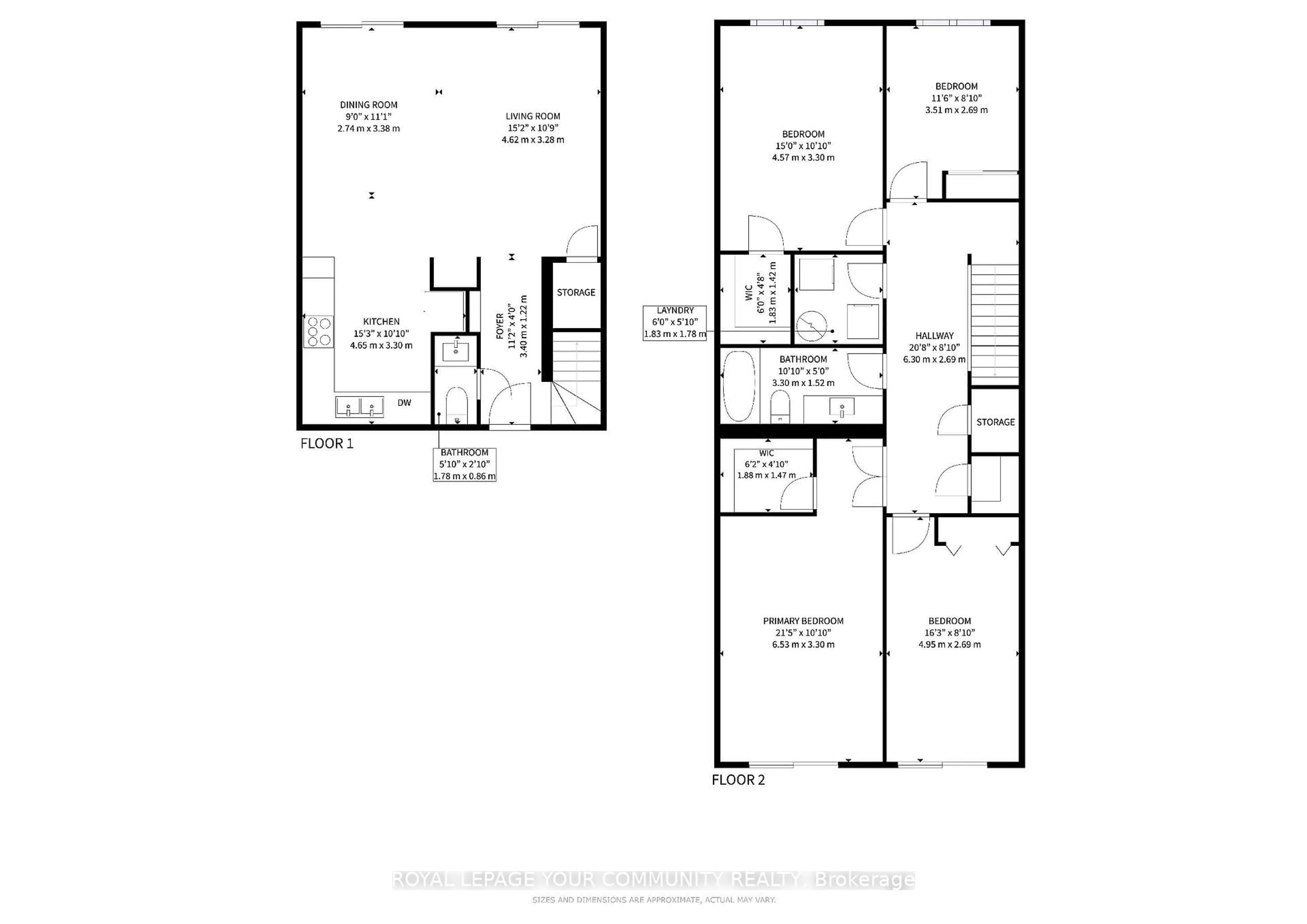 Floor plan for 3740 Don Mills Rd #129, Toronto Ontario M2H 3J2
