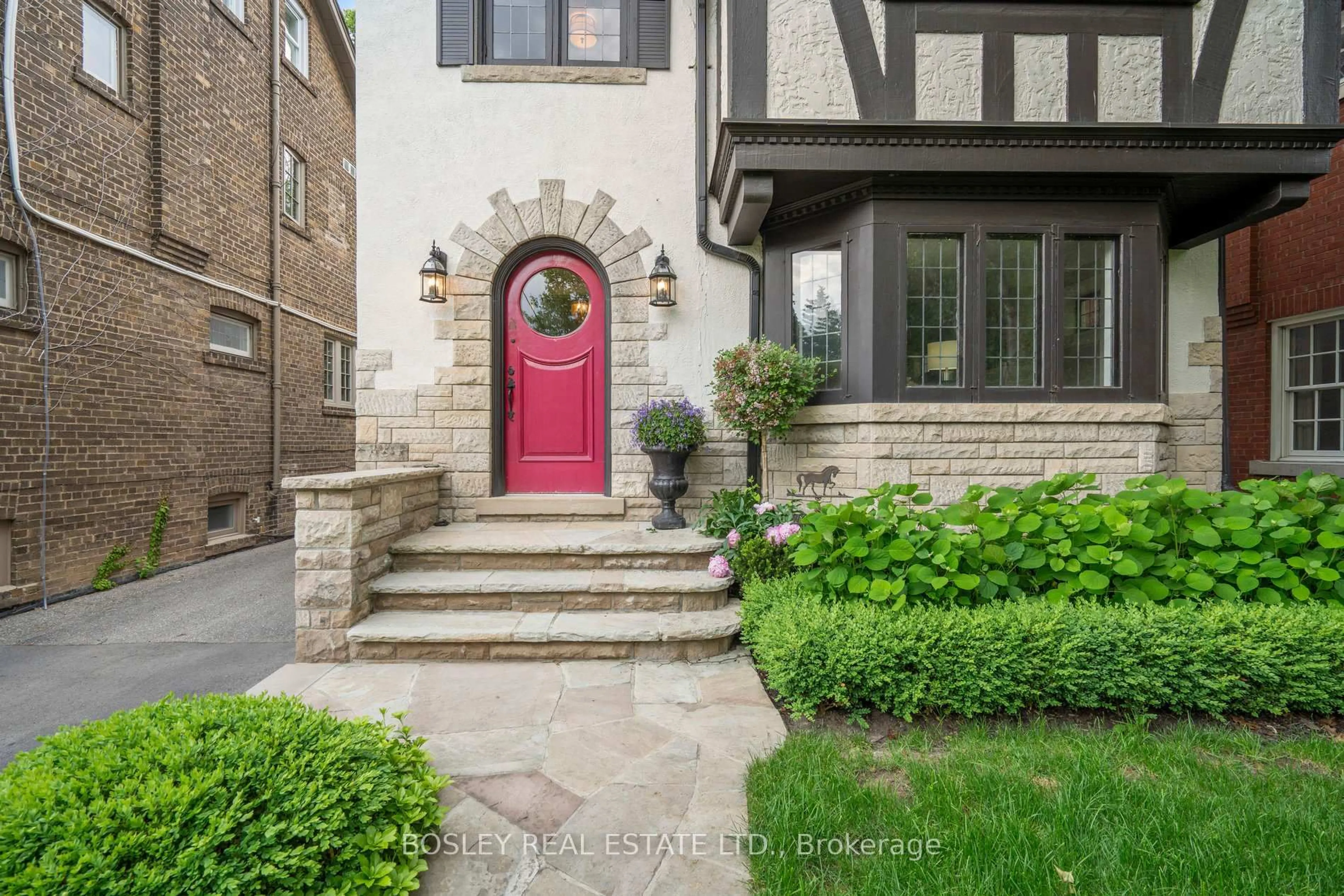 Home with brick exterior material, street for 294 Douglas Dr, Toronto Ontario M4W 2C2