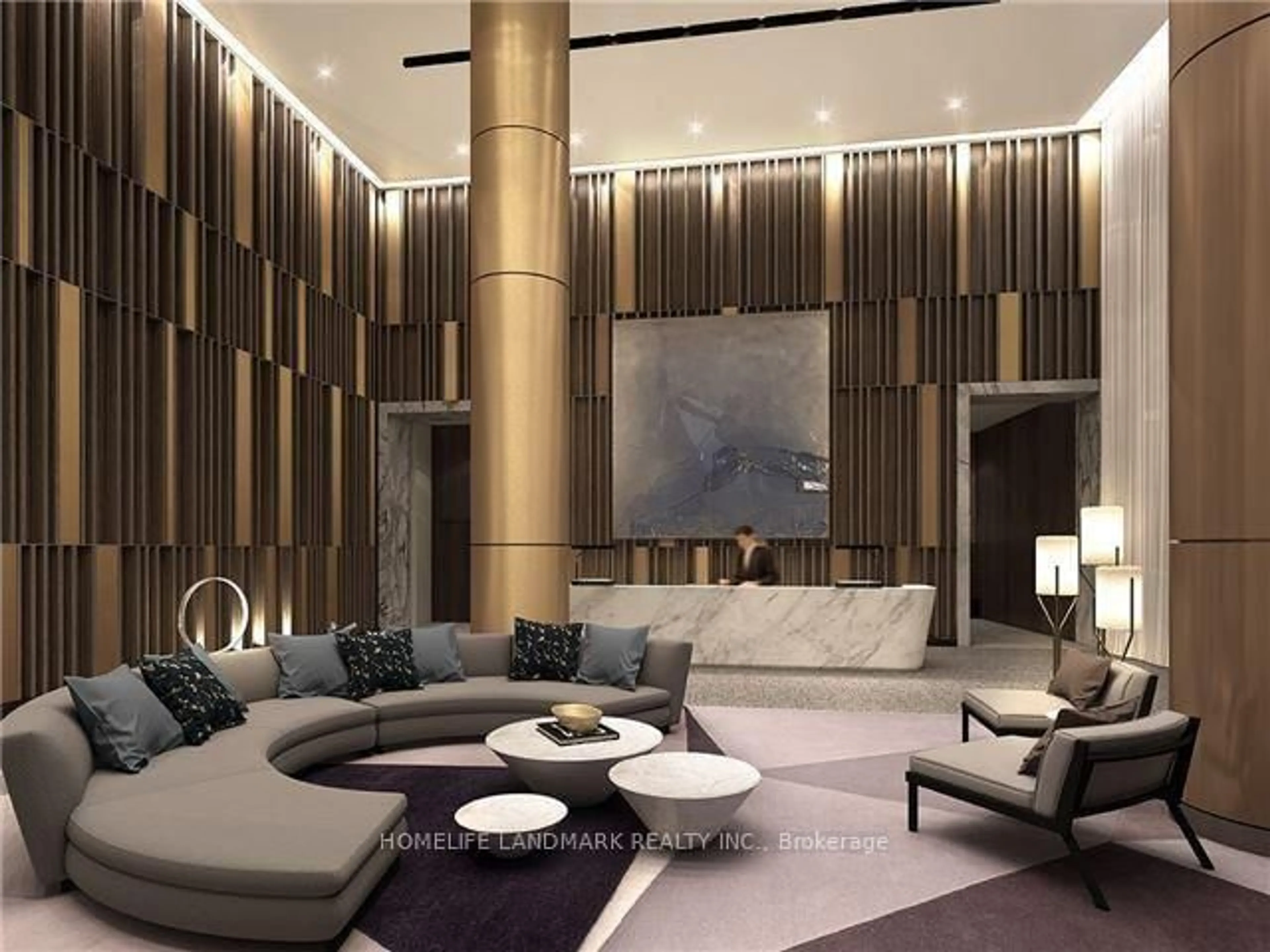 Lobby for 575 bloor St #2205, Toronto Ontario M4W 0B2