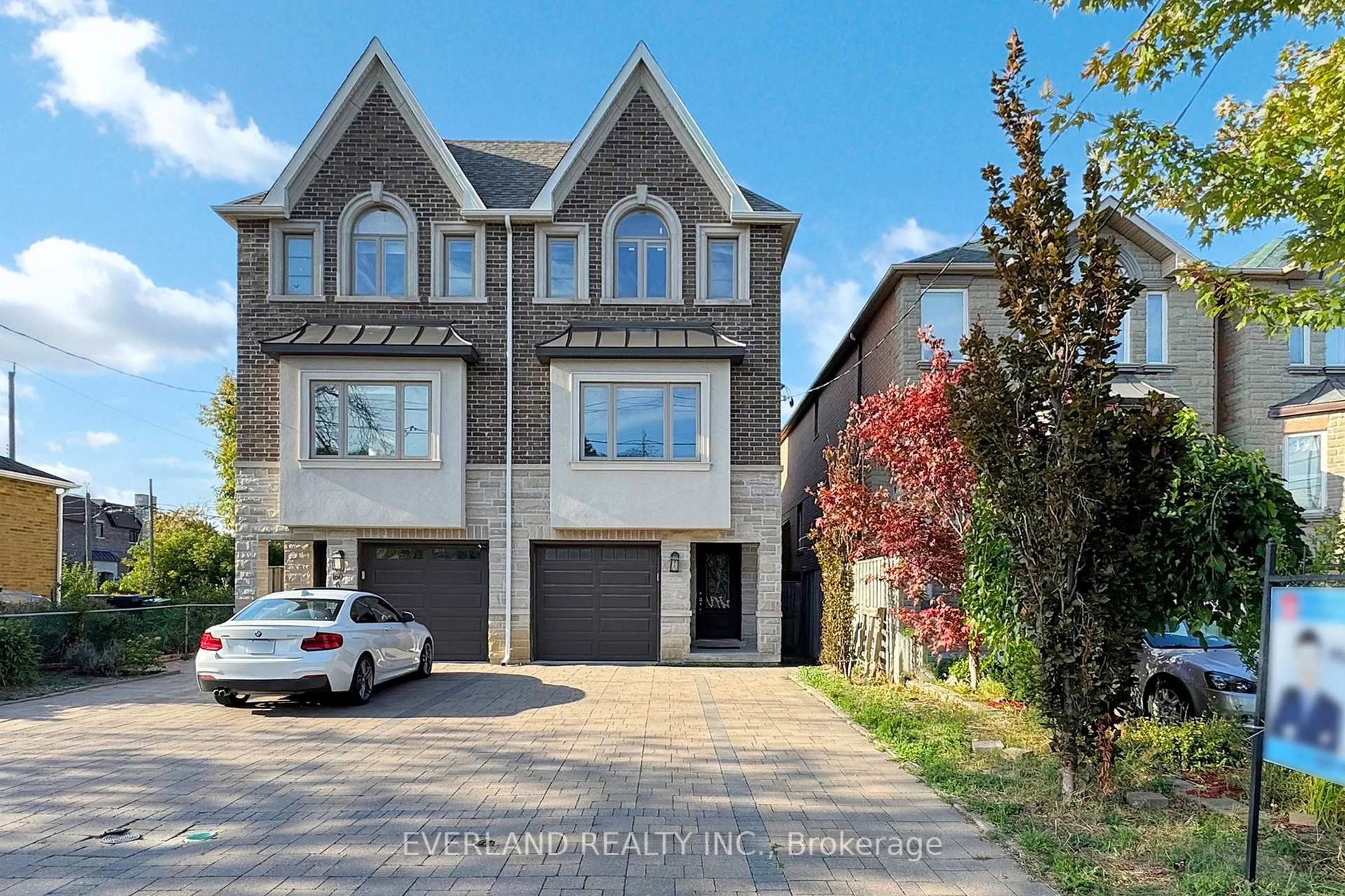 Home with brick exterior material, street for 160B Finch Ave, Toronto Ontario M2N 4R9
