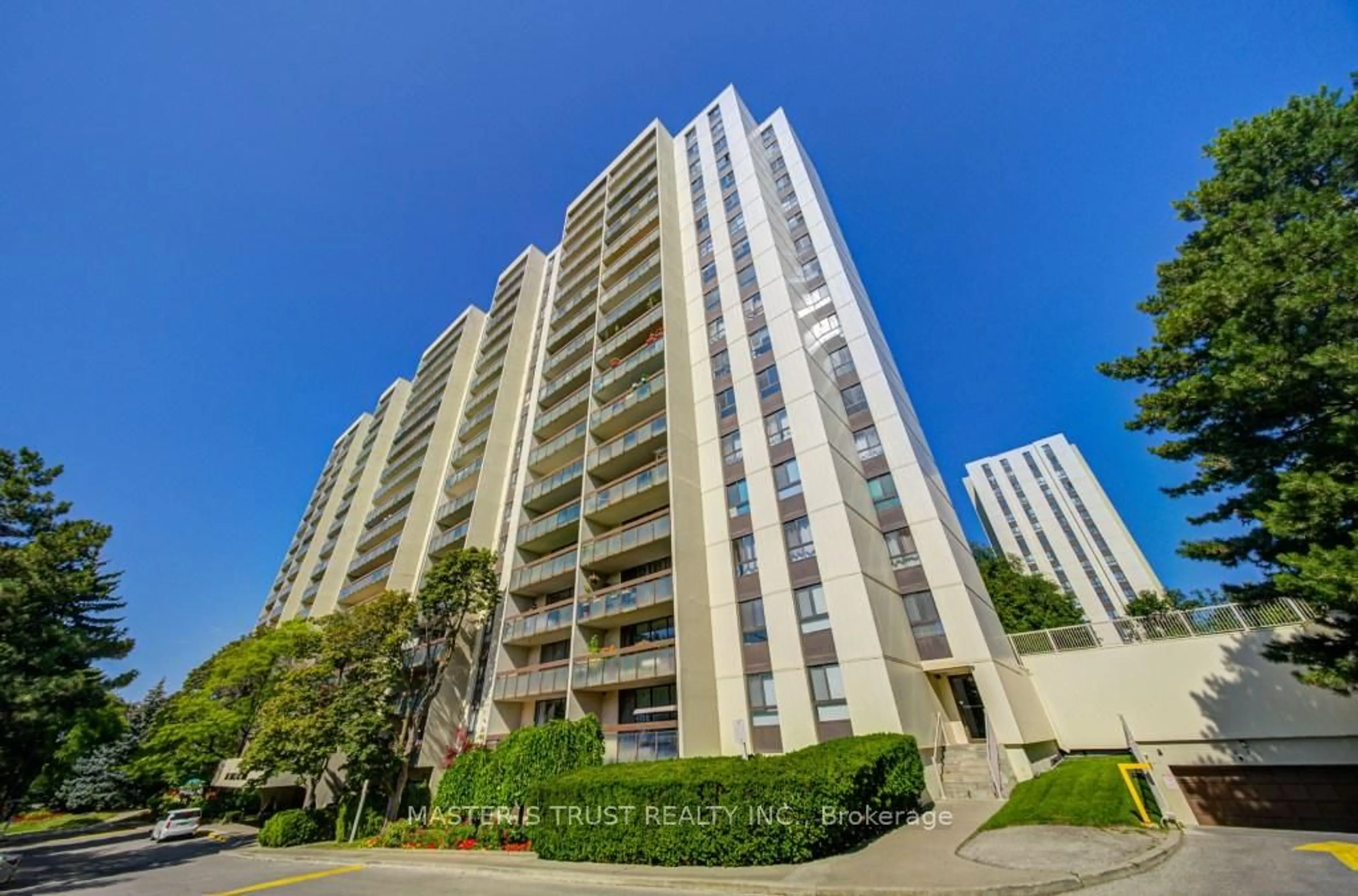 A pic from outside/outdoor area/front of a property/back of a property/a pic from drone, unknown for 260 Seneca Hill Dr #1110, Toronto Ontario M2J 4S6