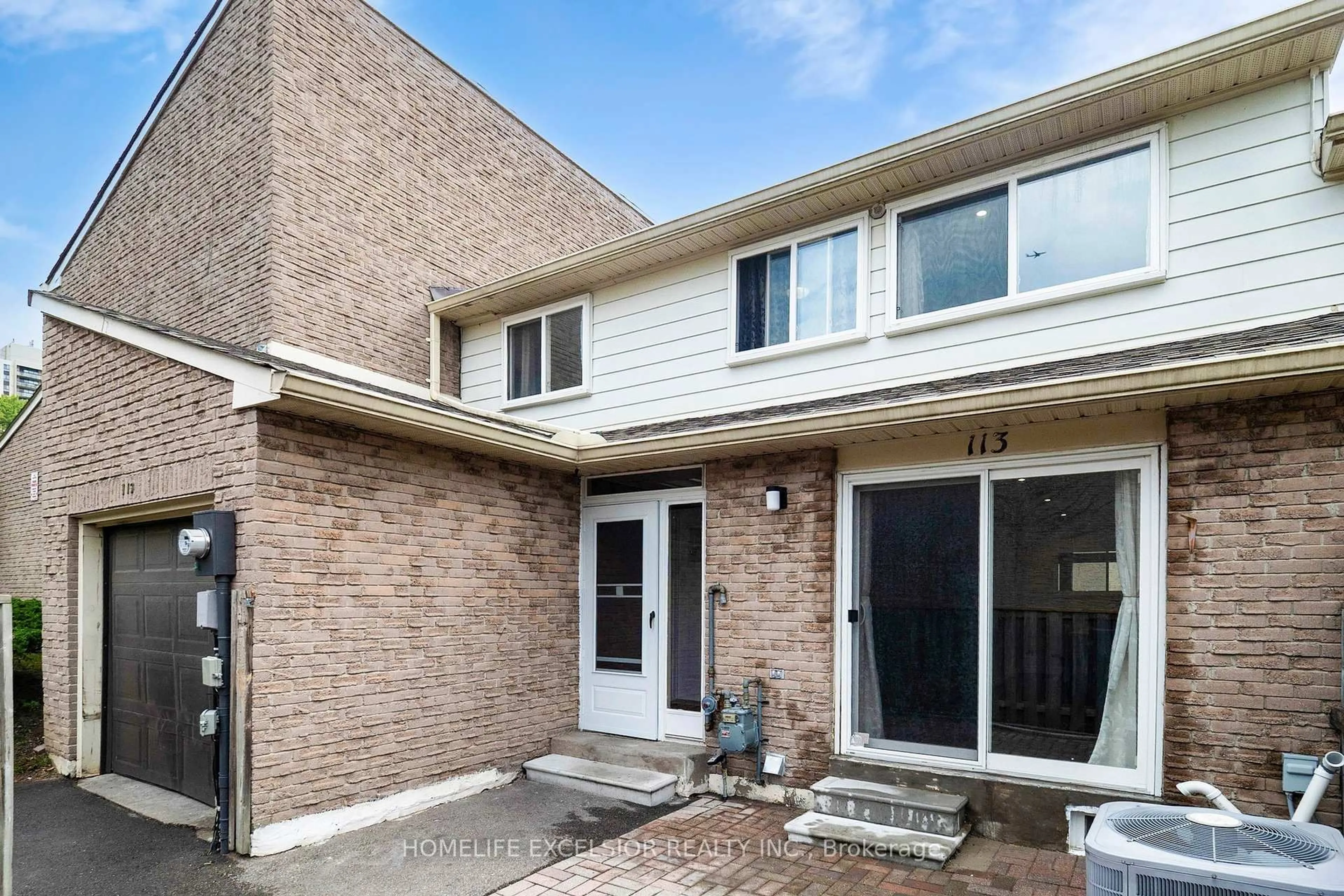 Home with brick exterior material, street for 113 Rock Fern Way, Toronto Ontario M2J 4N3