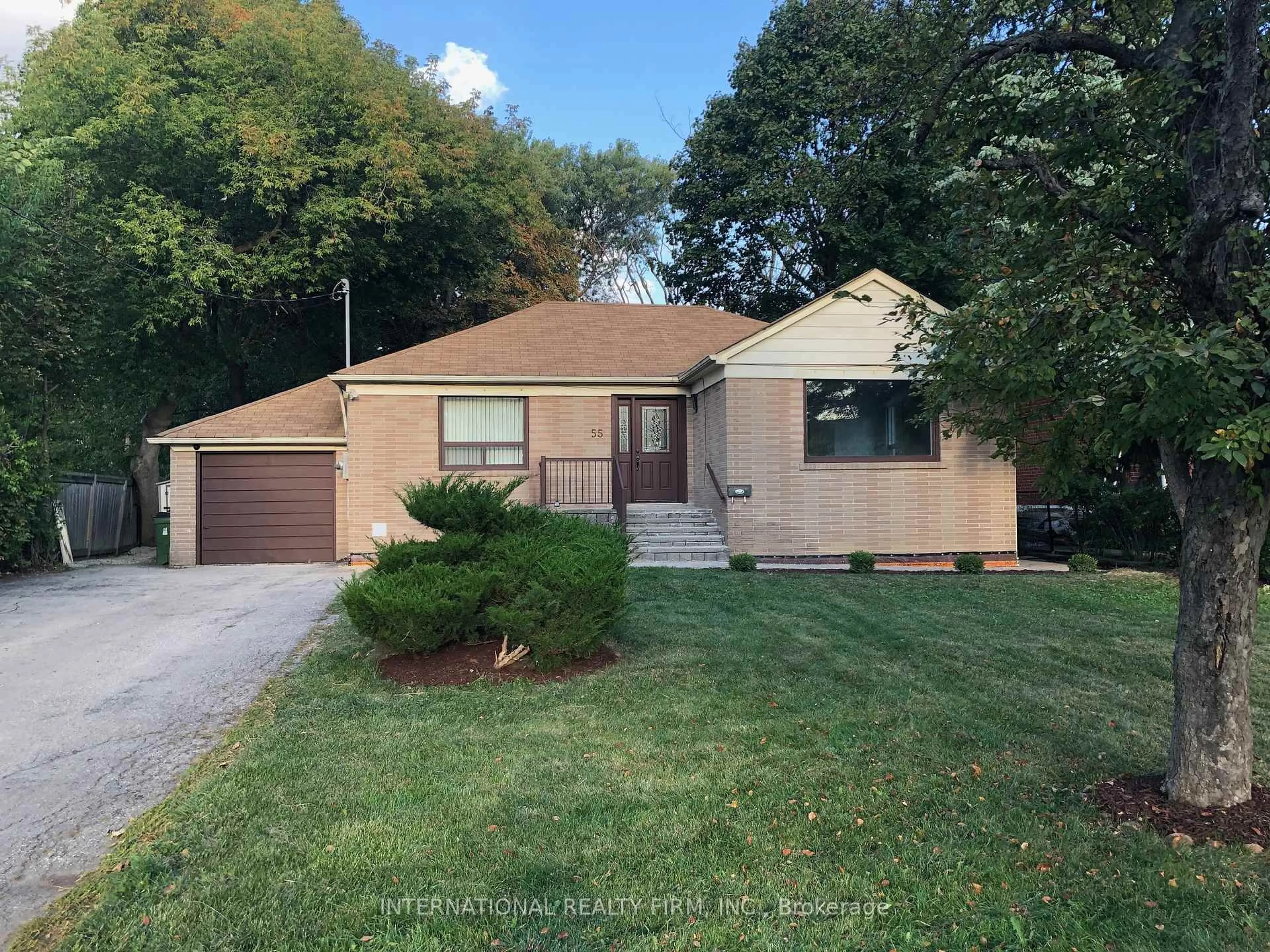 Home with brick exterior material, street for 55 Kenton Dr, Toronto Ontario M2R 2H9
