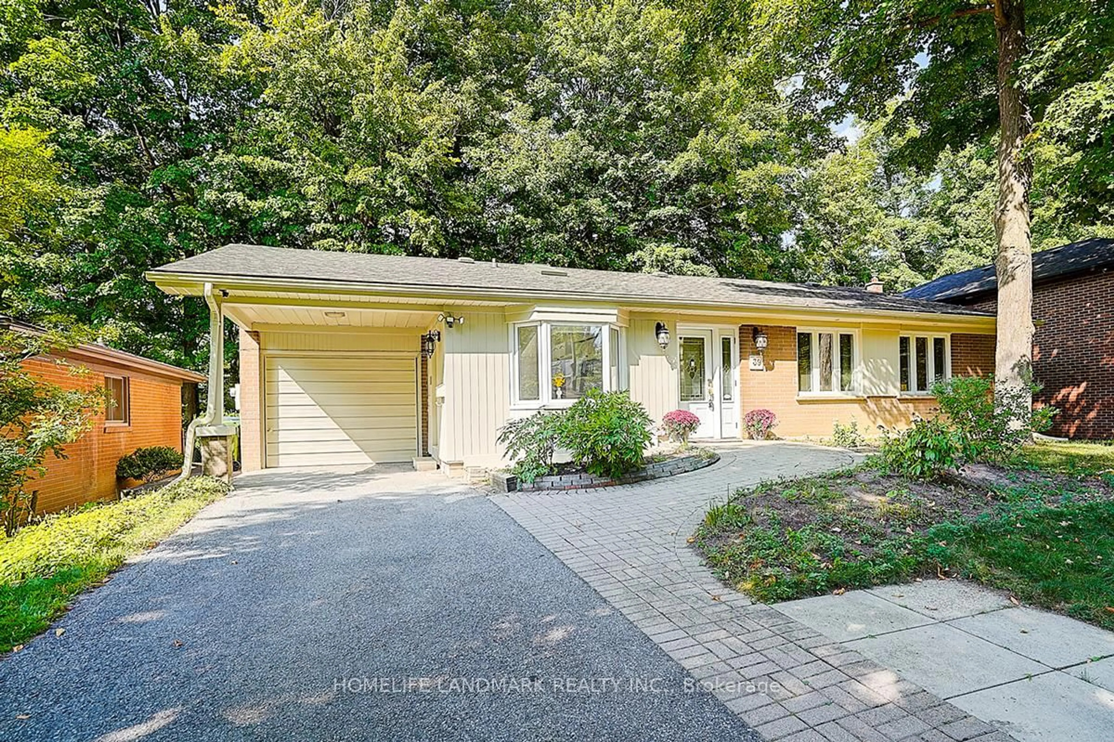 Home with brick exterior material, street for 39 Sagebrush Lane, Toronto Ontario M3A 1X4