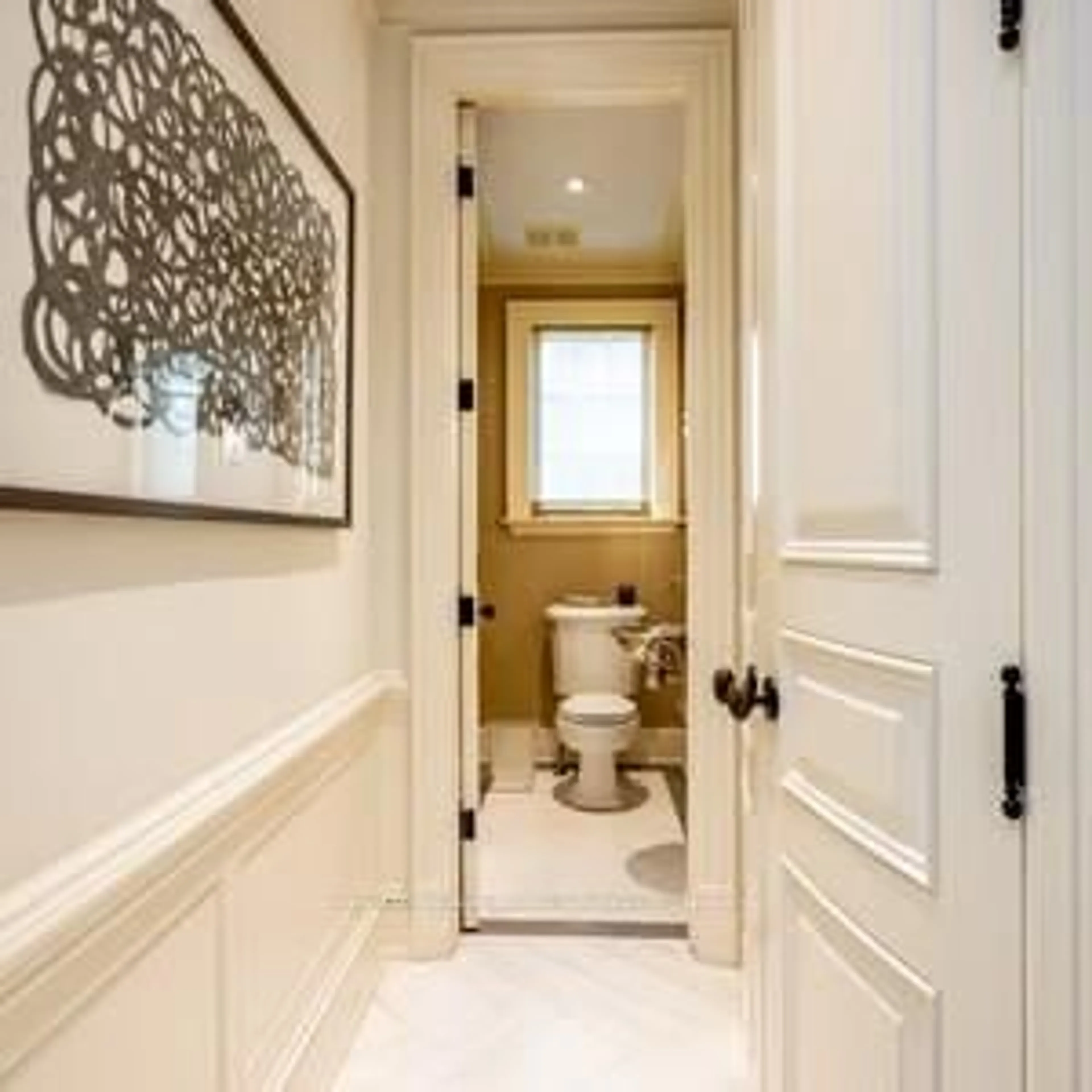 Contemporary bathroom, ceramic/tile floor for 55 Douglas Dr, Toronto Ontario M4W 2B2