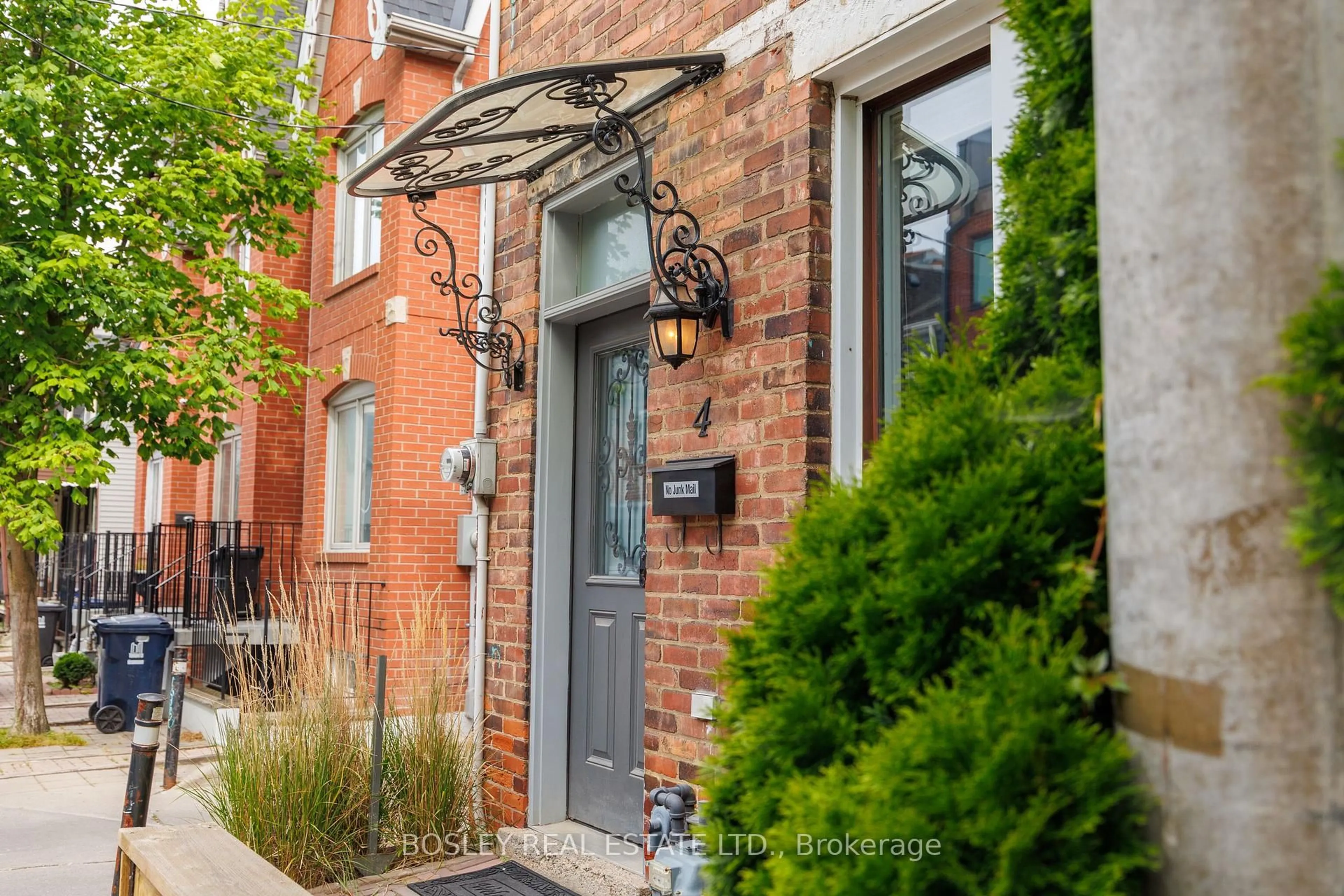 Home with brick exterior material, street for 4 Whitaker Ave, Toronto Ontario M6J 1A1