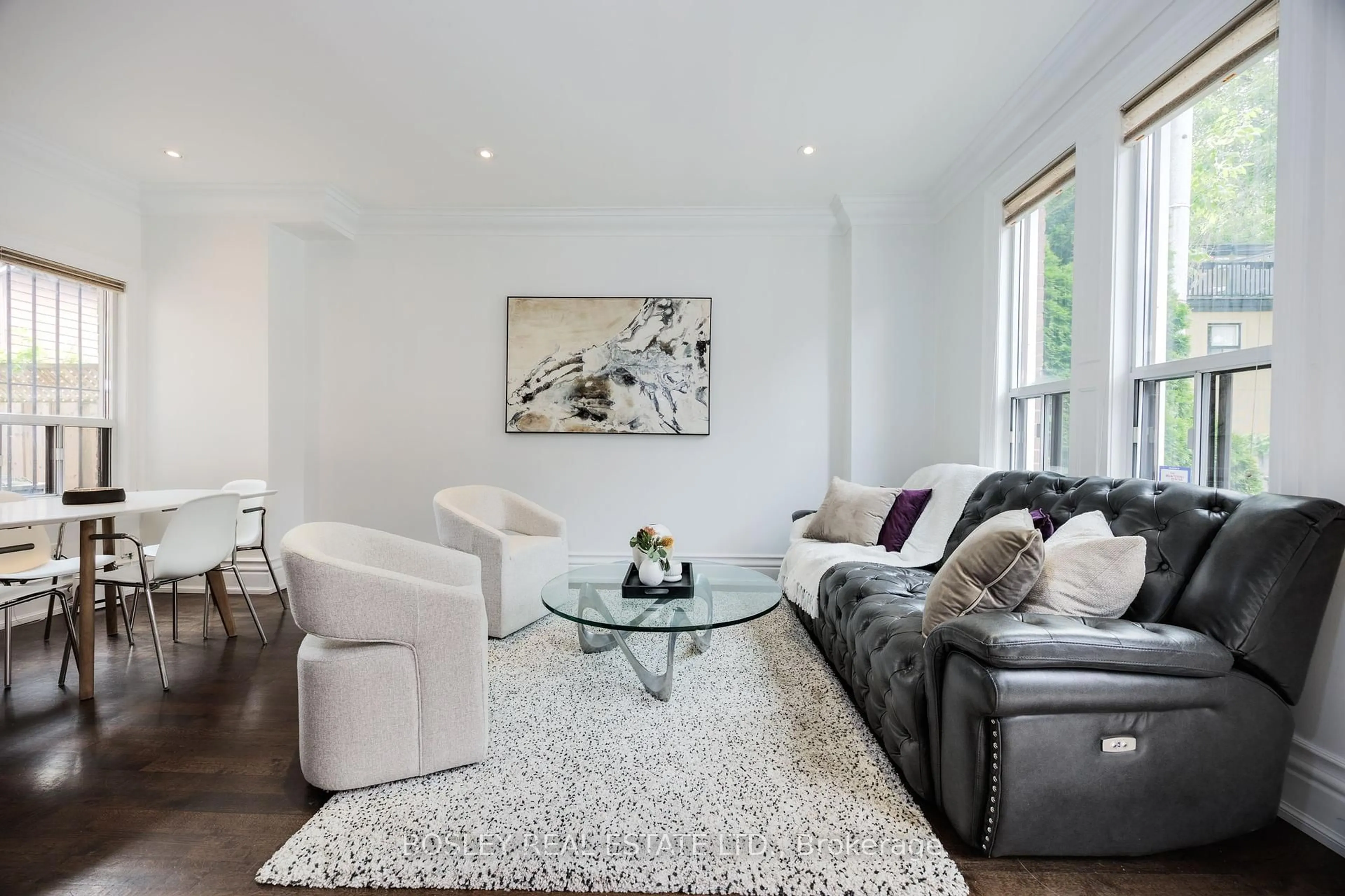 Living room with furniture, unknown for 4 Whitaker Ave, Toronto Ontario M6J 1A1