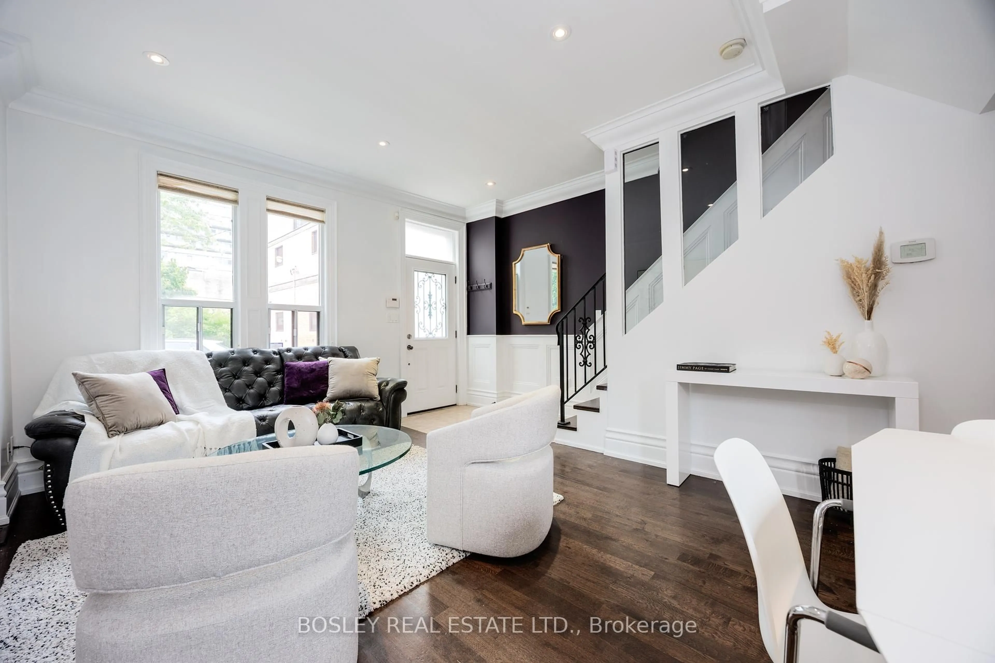 Living room with furniture, unknown for 4 Whitaker Ave, Toronto Ontario M6J 1A1