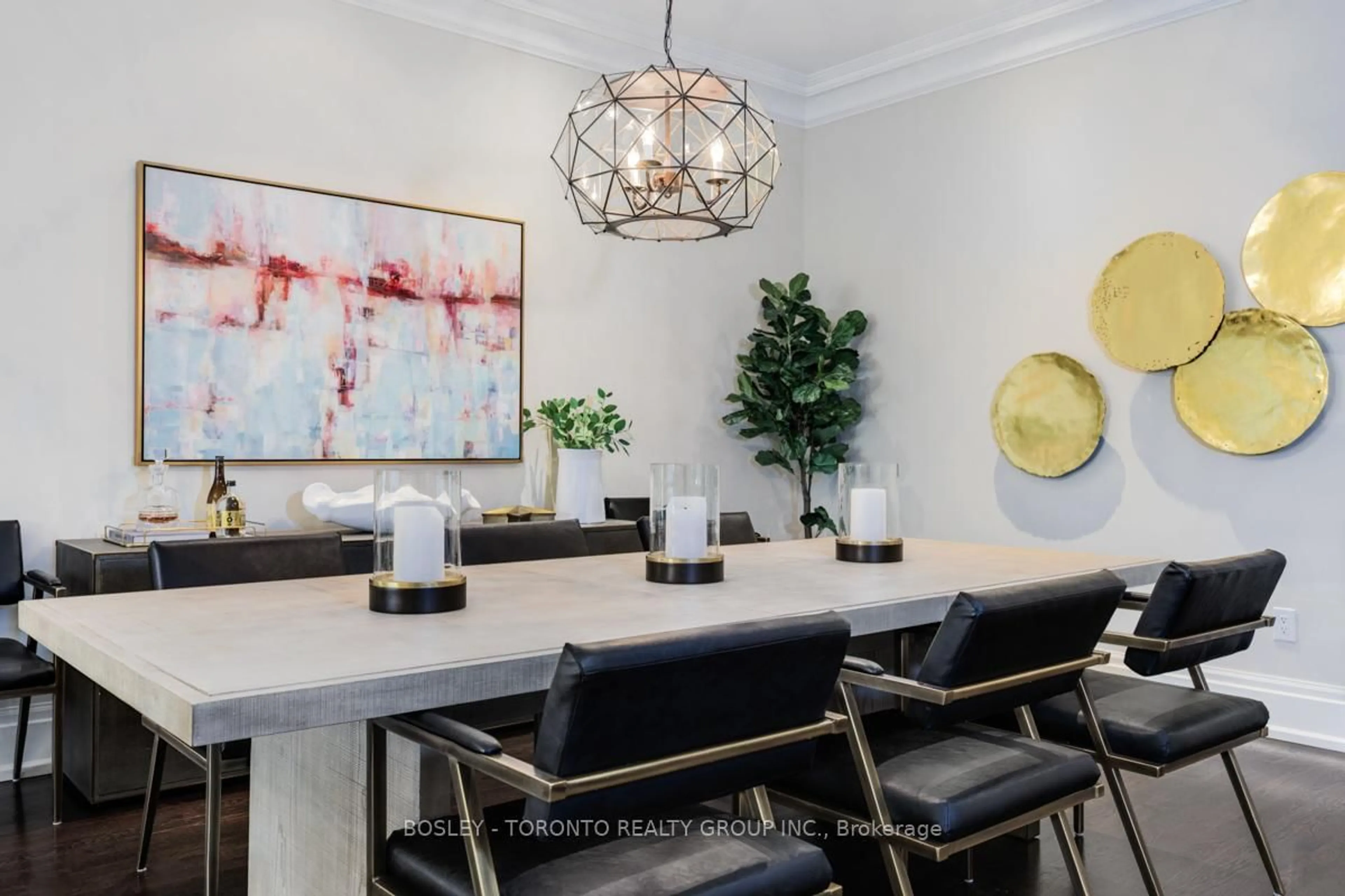 Dining room, ceramic/tile floor for 39 Camberwell Rd, Toronto Ontario M6C 3E7