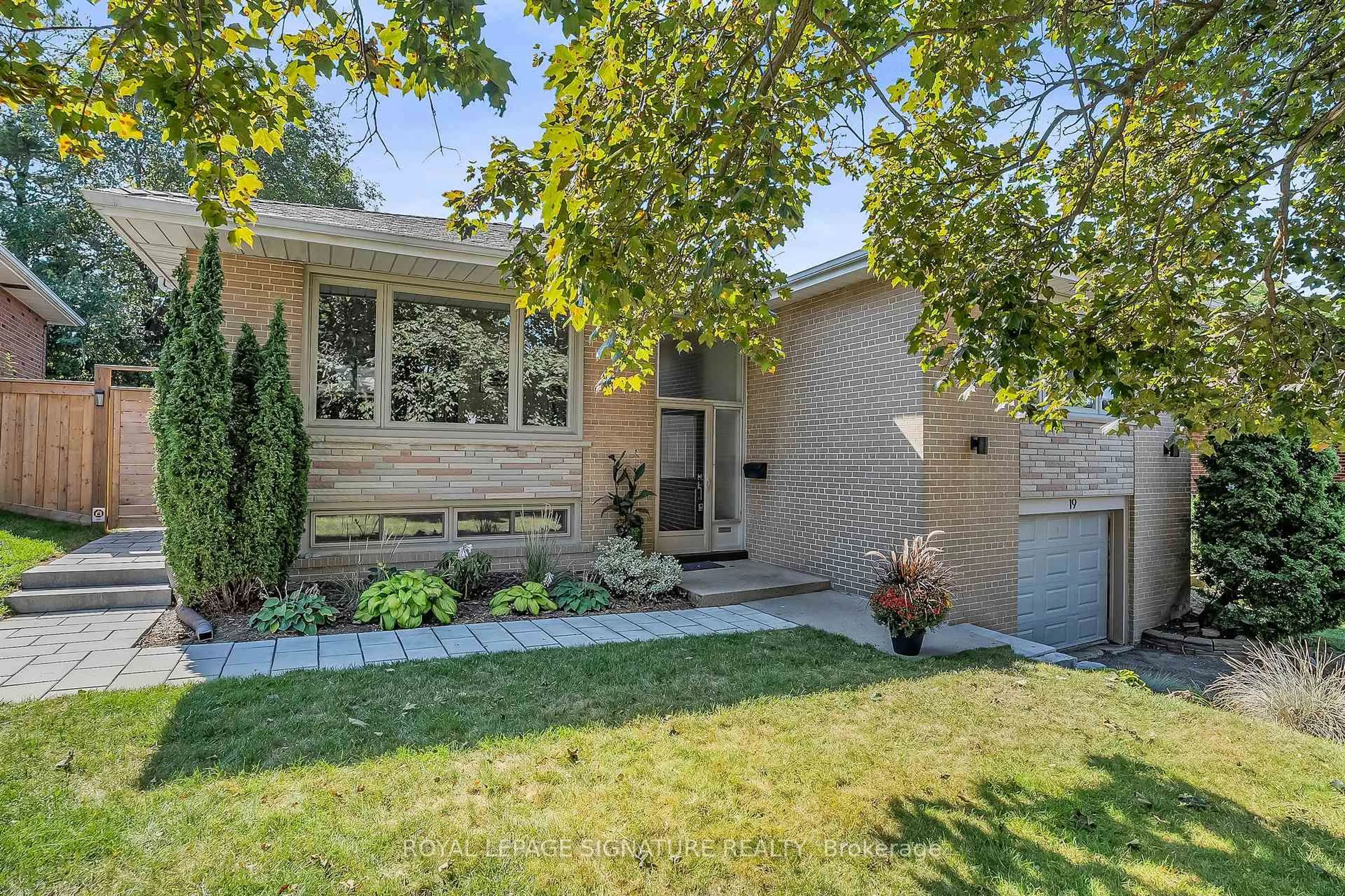 Home with brick exterior material, street for 19 Caronport Cres, Toronto Ontario M3A 1G9