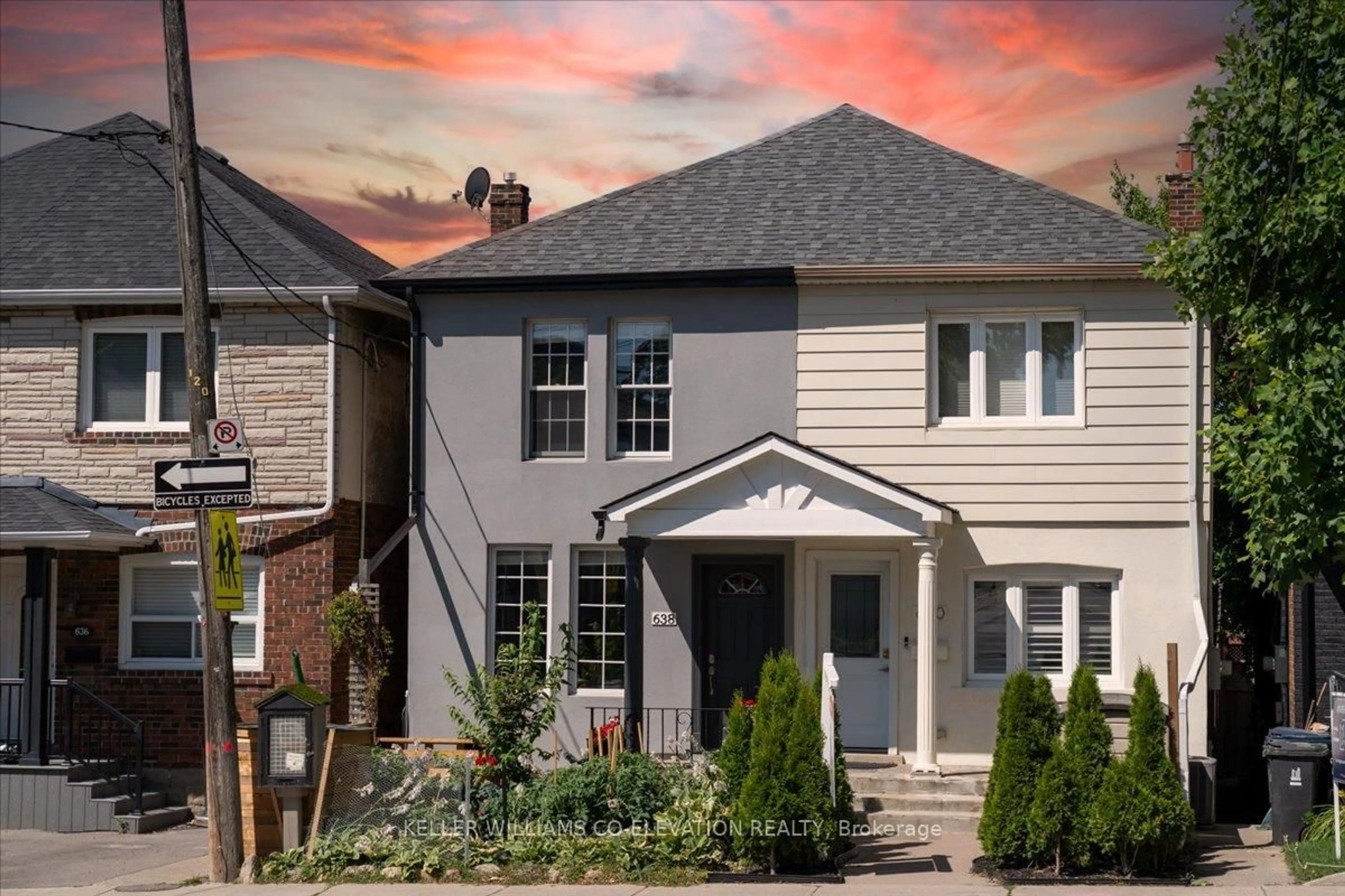 Home with brick exterior material, street for 638 Winona Dr, Toronto Ontario M6C 3V6