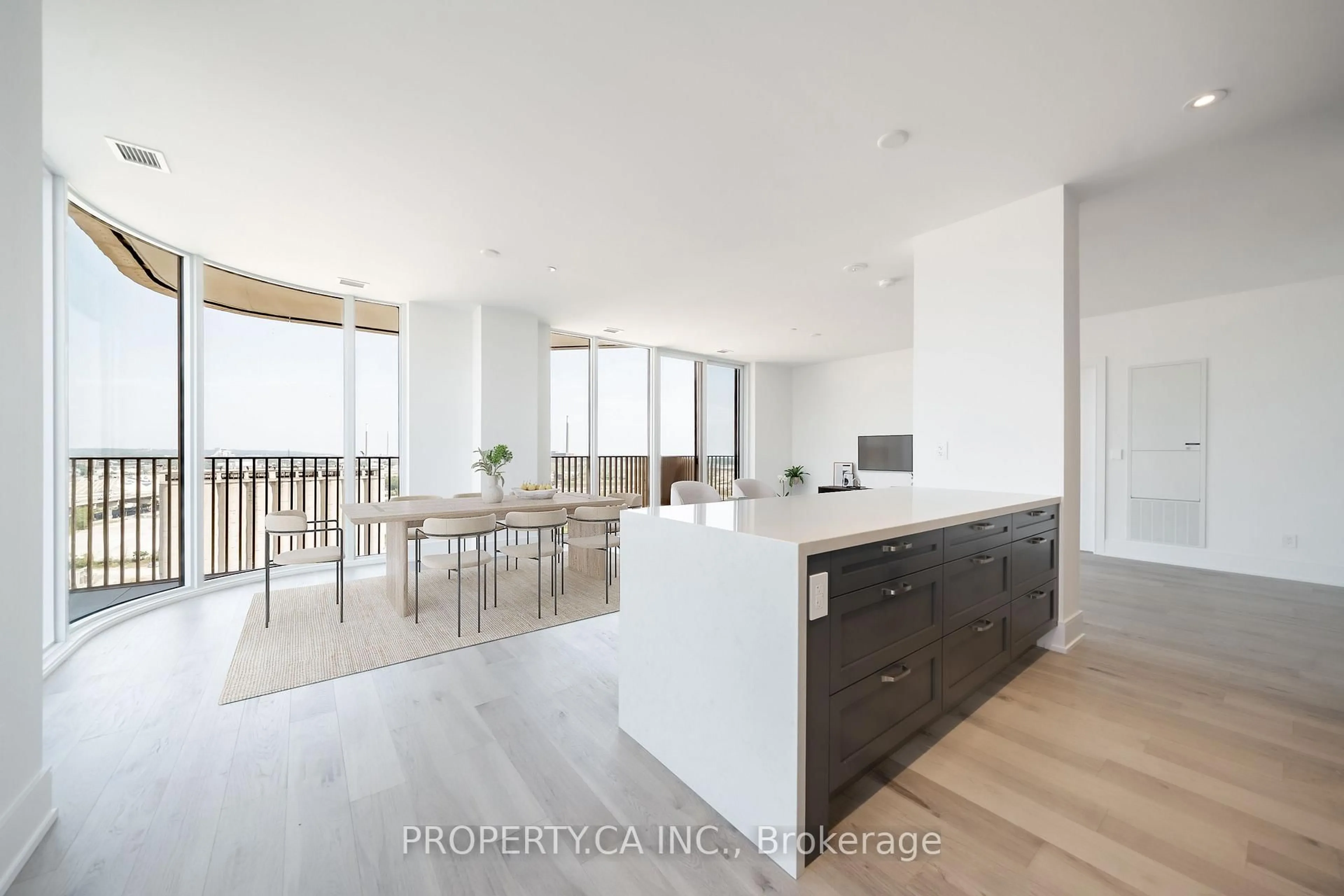 Open concept kitchen, unknown for 155 Merchants Wharf #1331, Toronto Ontario M5B 1A6
