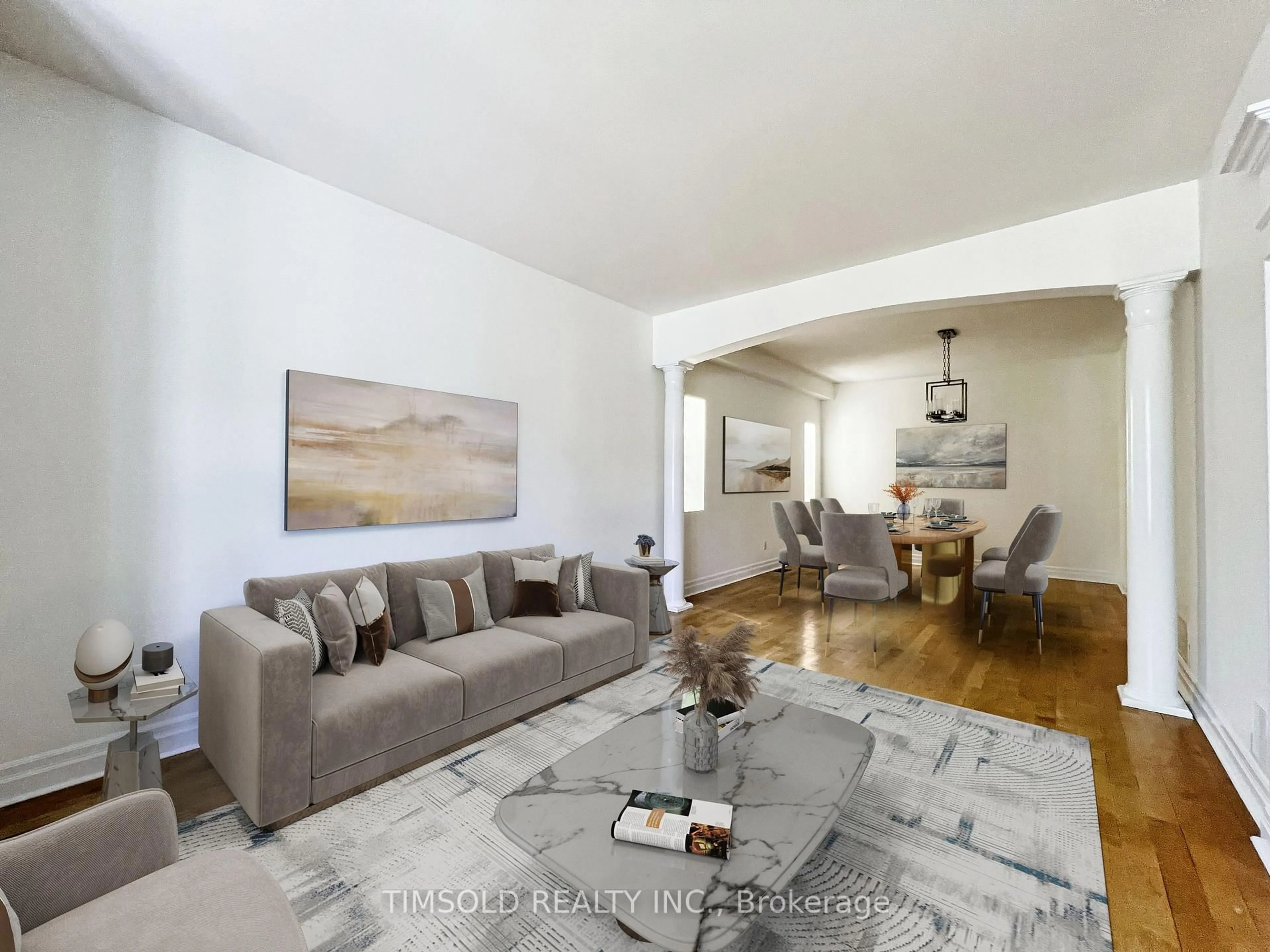 Living room with furniture, unknown for 507 Broadway Ave, Toronto Ontario M4G 2R7