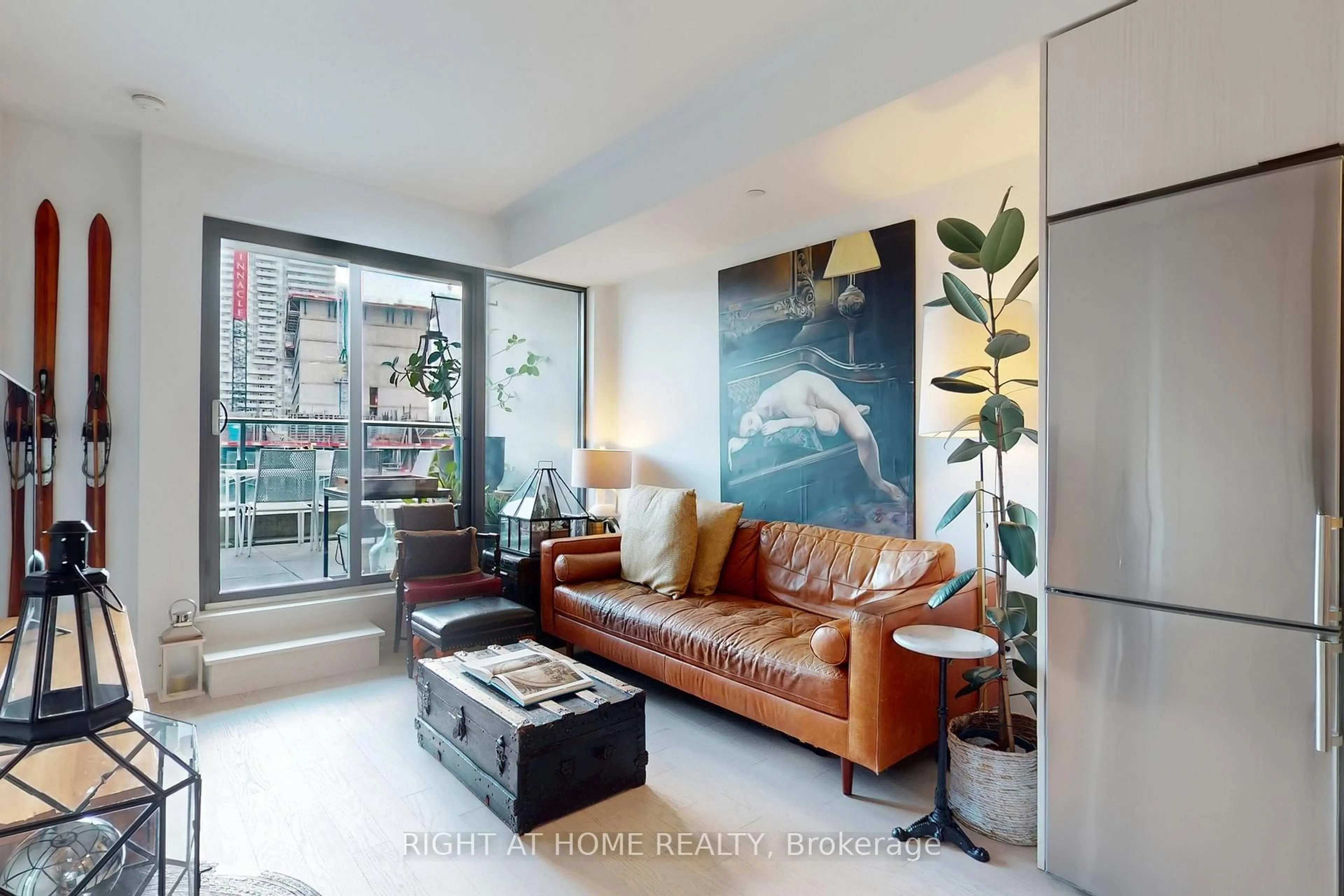 Living room with furniture, unknown for 12 Bonnycastle St #401, Toronto Ontario M5A 0C8