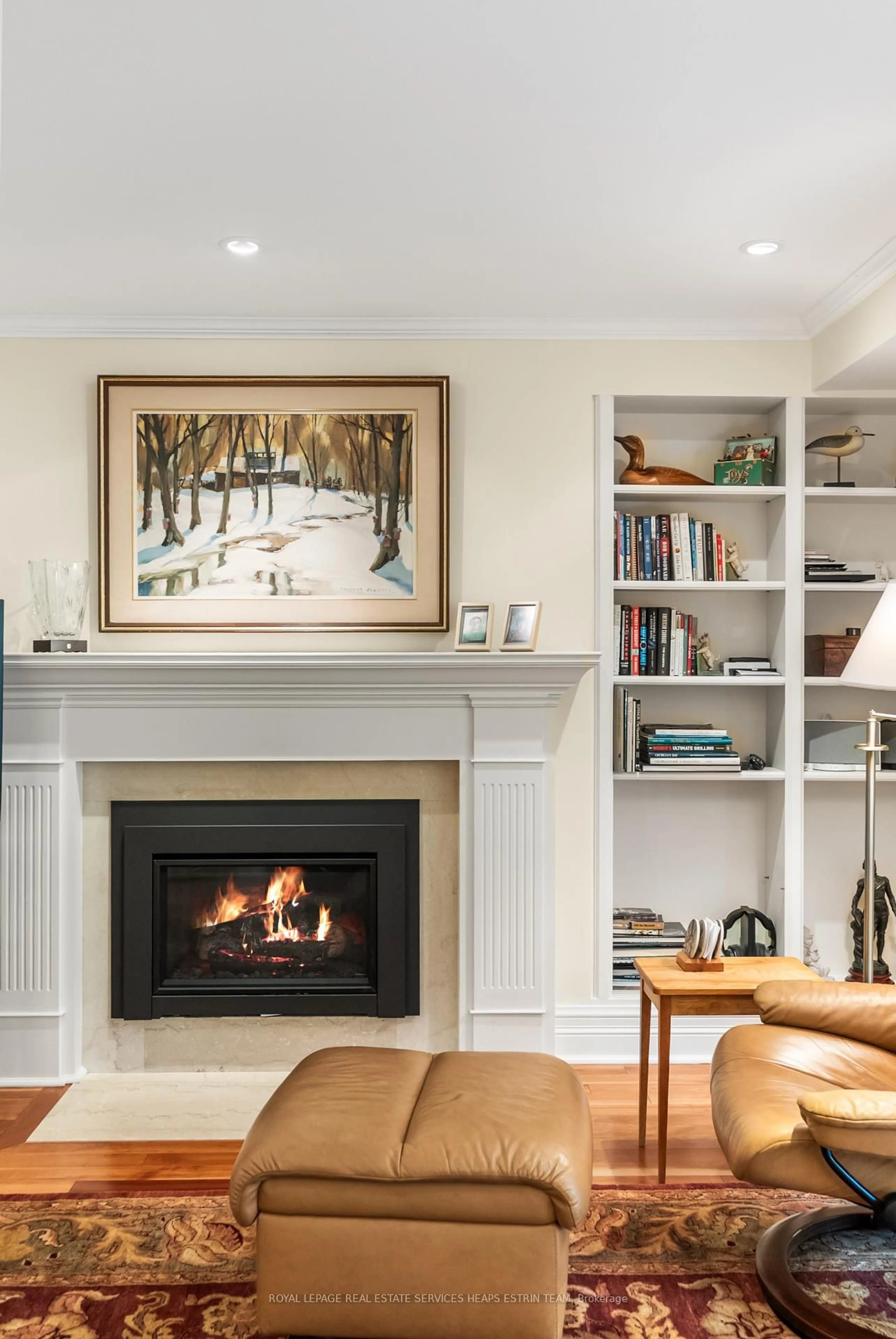 Living room with furniture, wood/laminate floor for 100 Elm Ave, Toronto Ontario M4W 1P2
