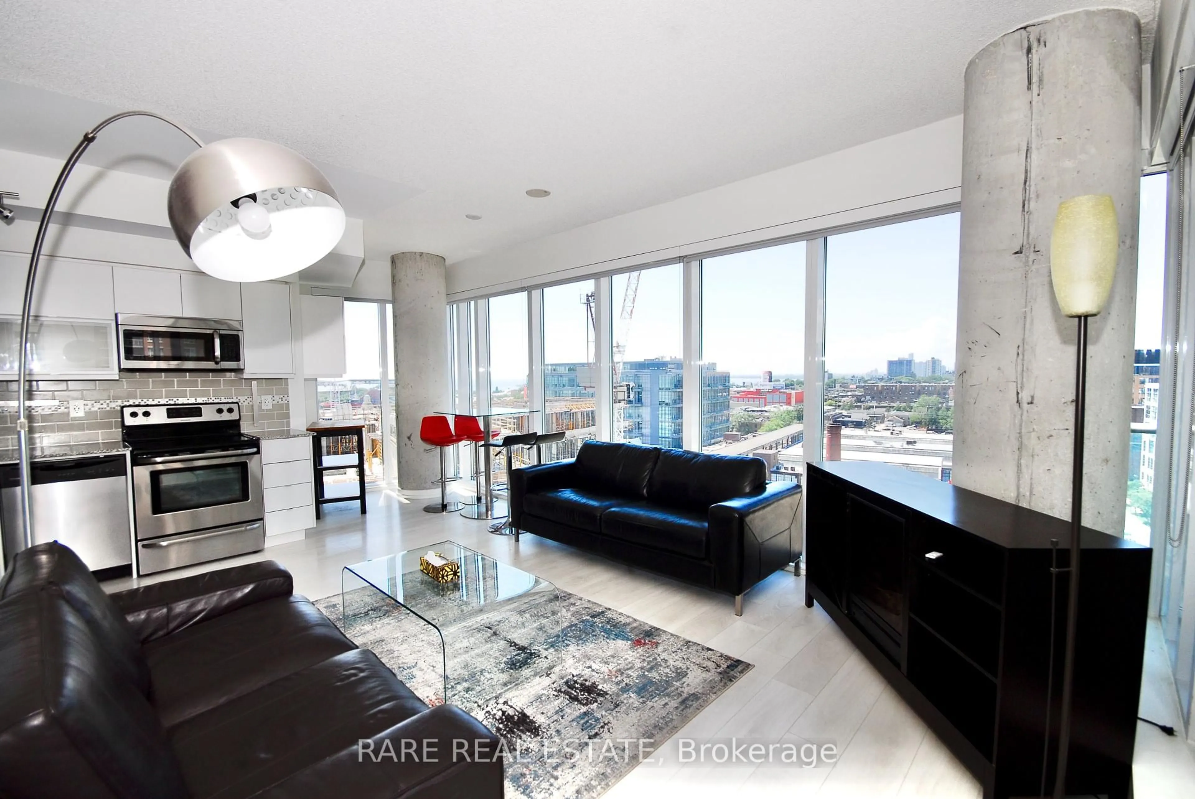 Living room with furniture, unknown for 150 East Liberty St #1112, Toronto Ontario M6K 3R5