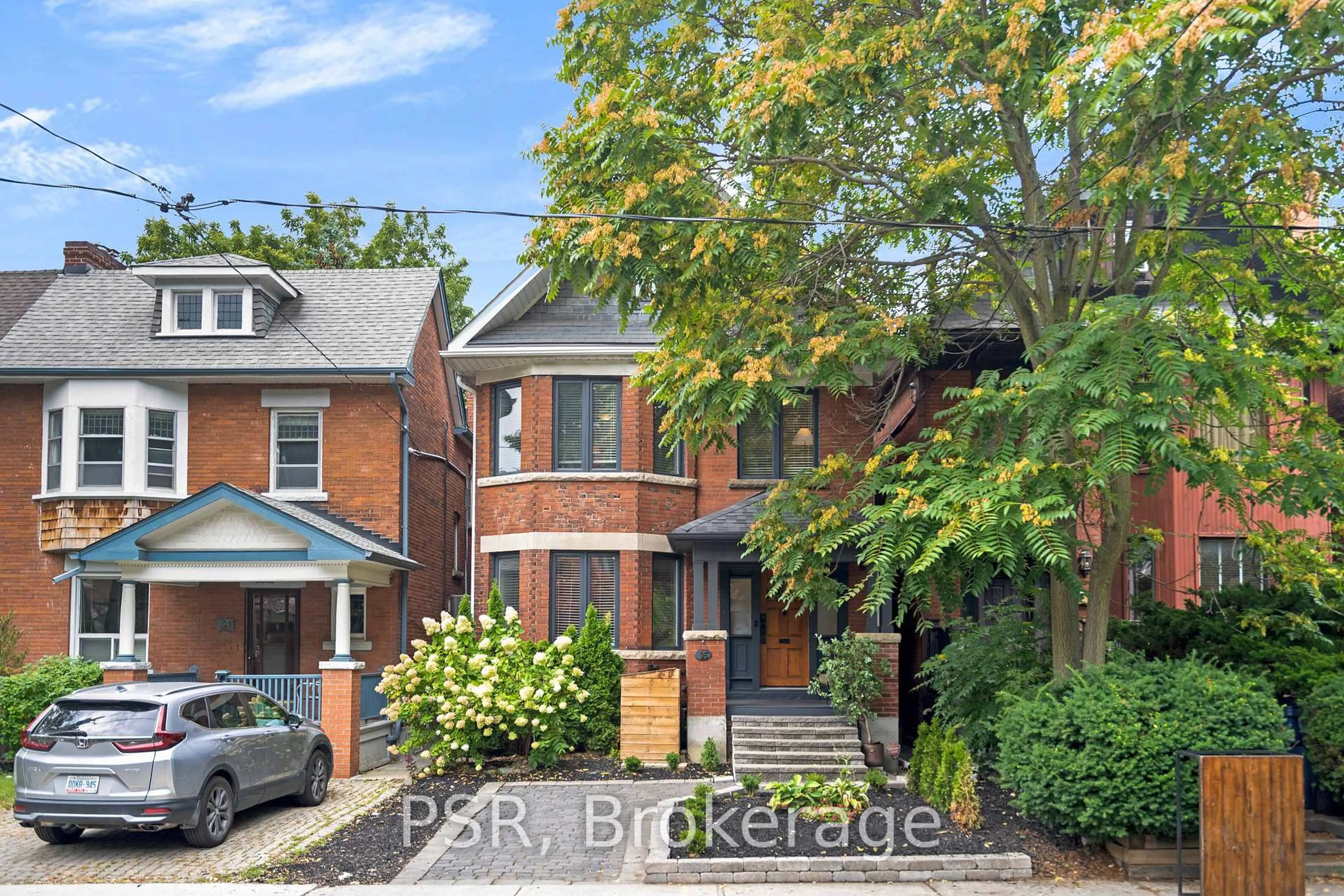 Home with brick exterior material, street for 96 Hilton Ave, Toronto Ontario M5R 3E7