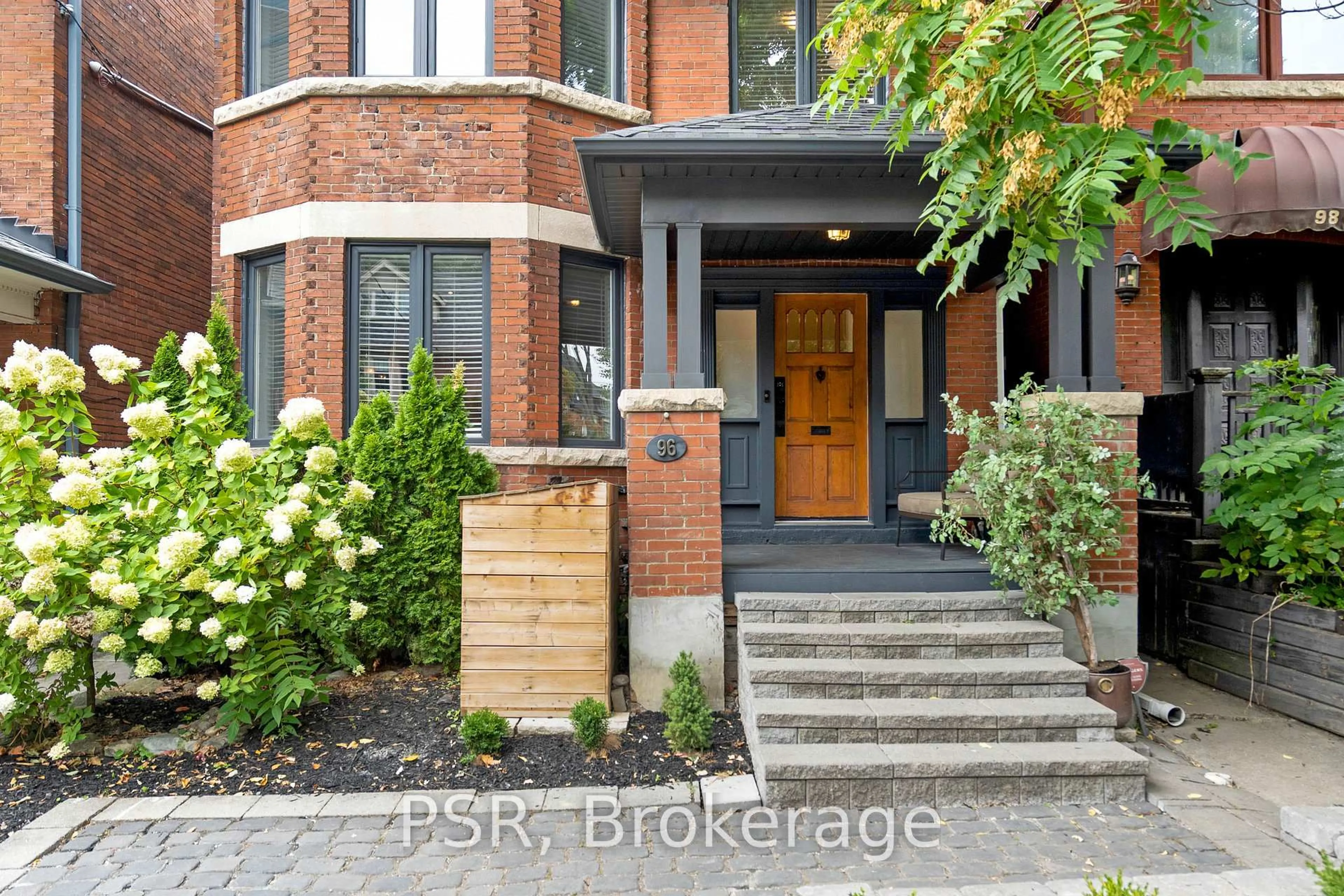 Home with brick exterior material, street for 96 Hilton Ave, Toronto Ontario M5R 3E7