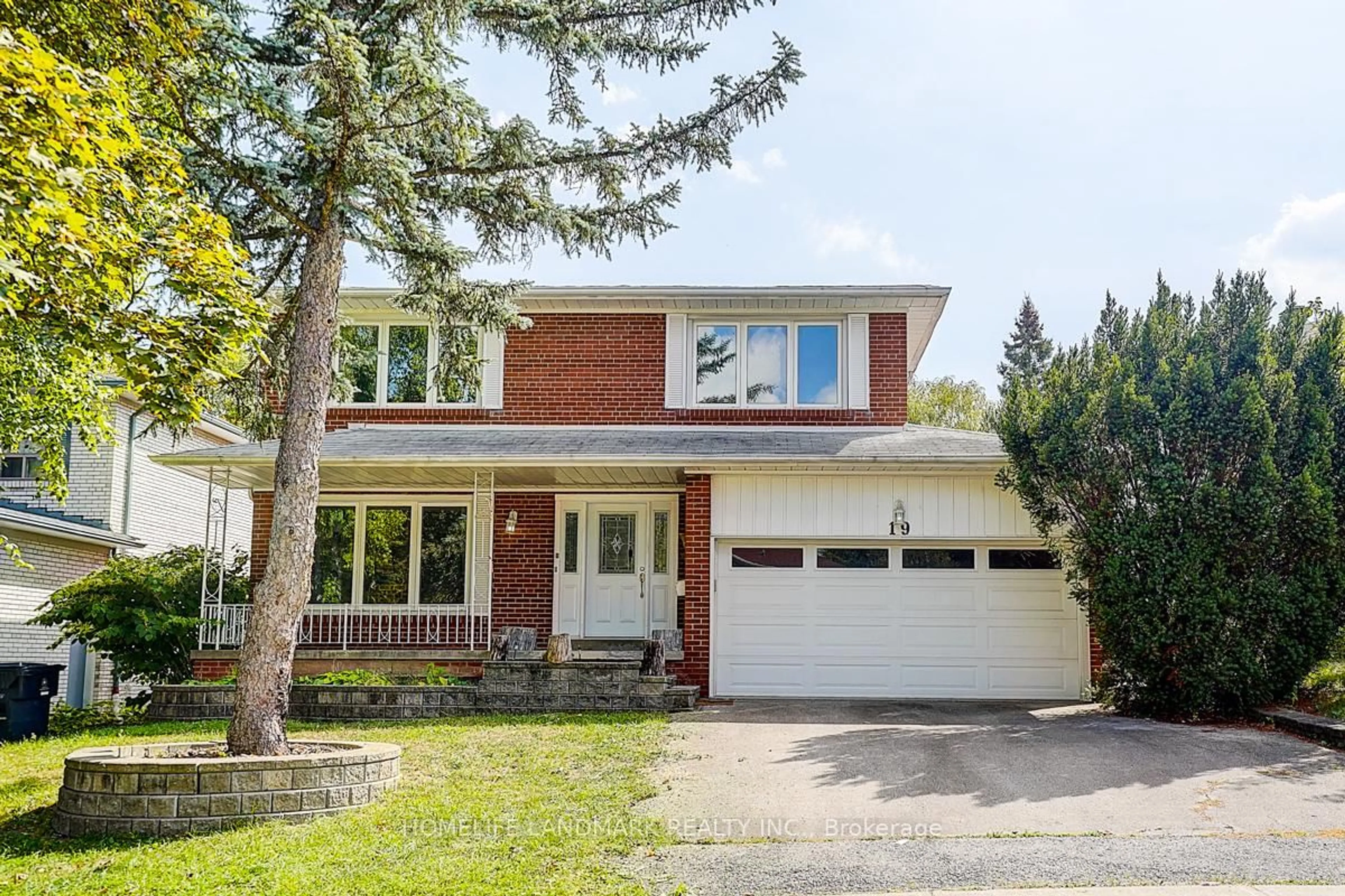 Home with brick exterior material, street for 19 Stubbs Dr, Toronto Ontario M2L 2R2
