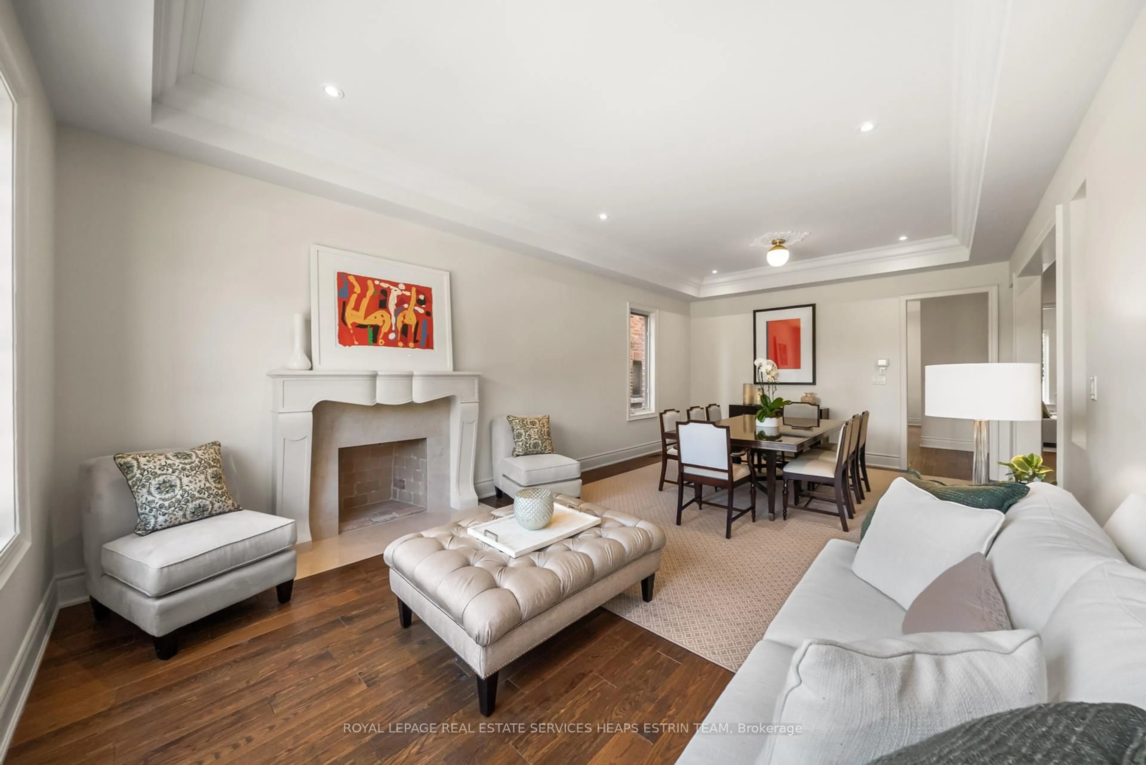 Living room with furniture, unknown for 44 True Davidson Dr, Toronto Ontario M4W 3X5