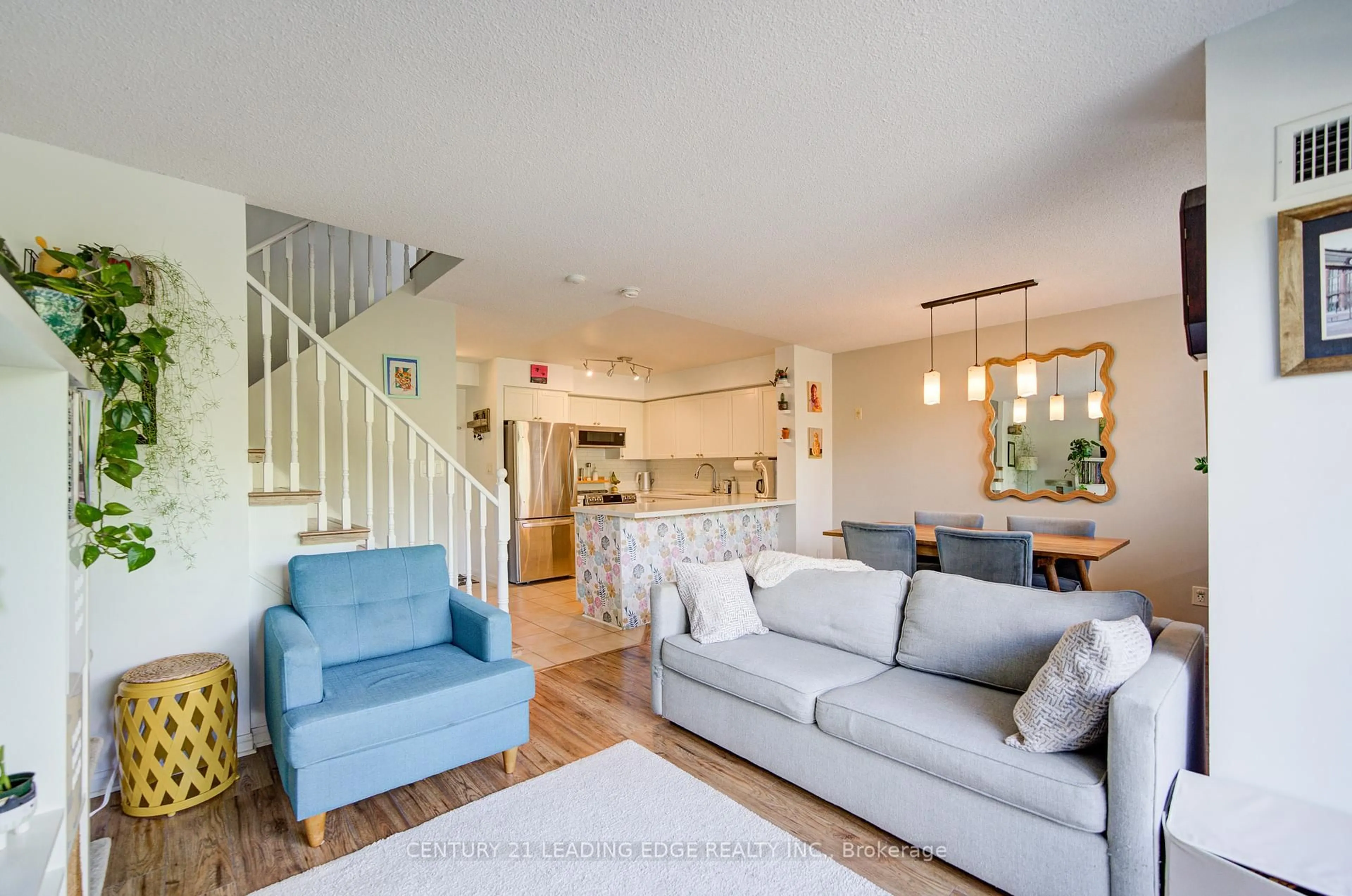 Living room with furniture, unknown for 39 Shank St #TH302, Toronto Ontario M6J 3X3