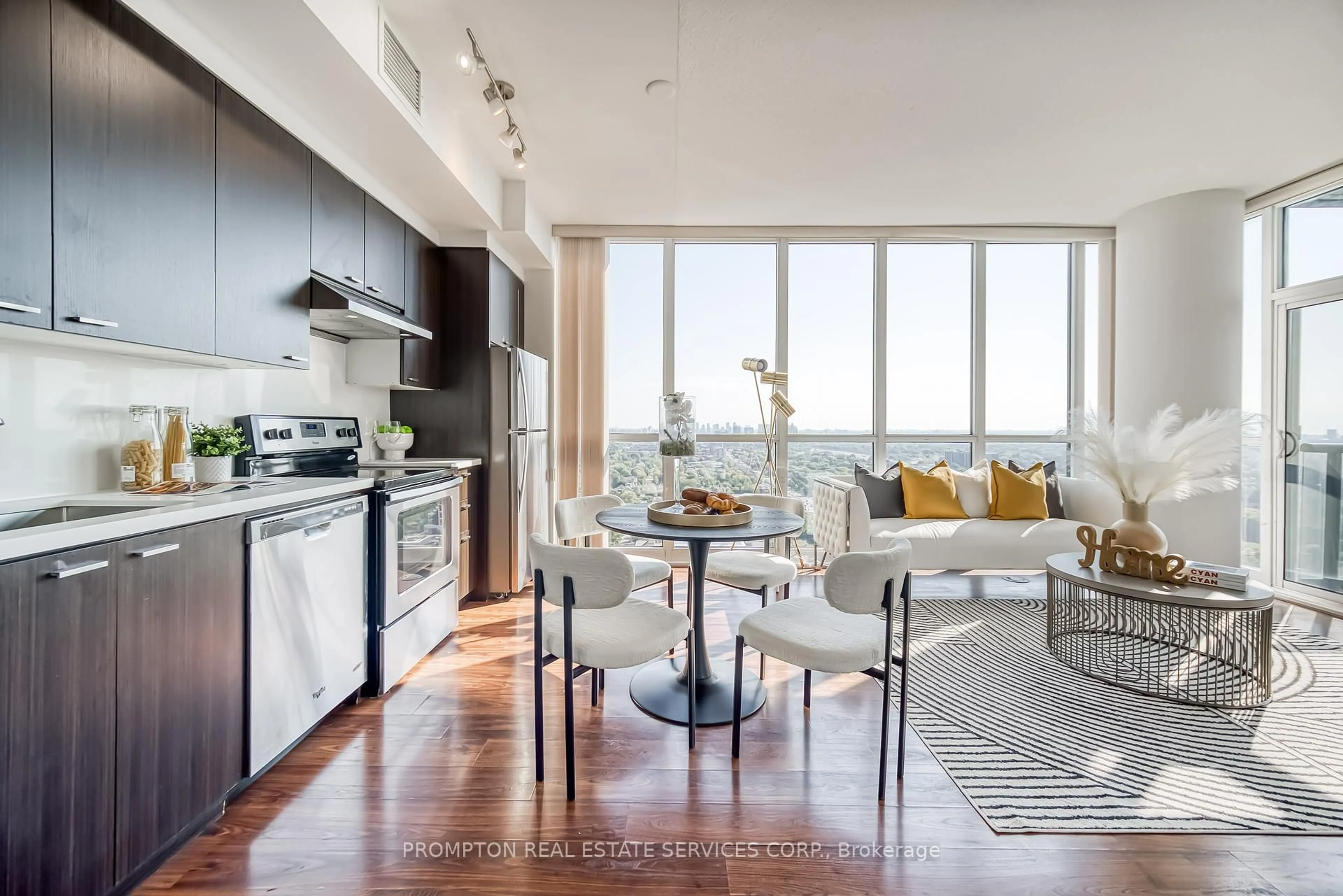 Open concept kitchen, unknown for 88 Sheppard Ave #3102, Toronto Ontario M2N 0G9
